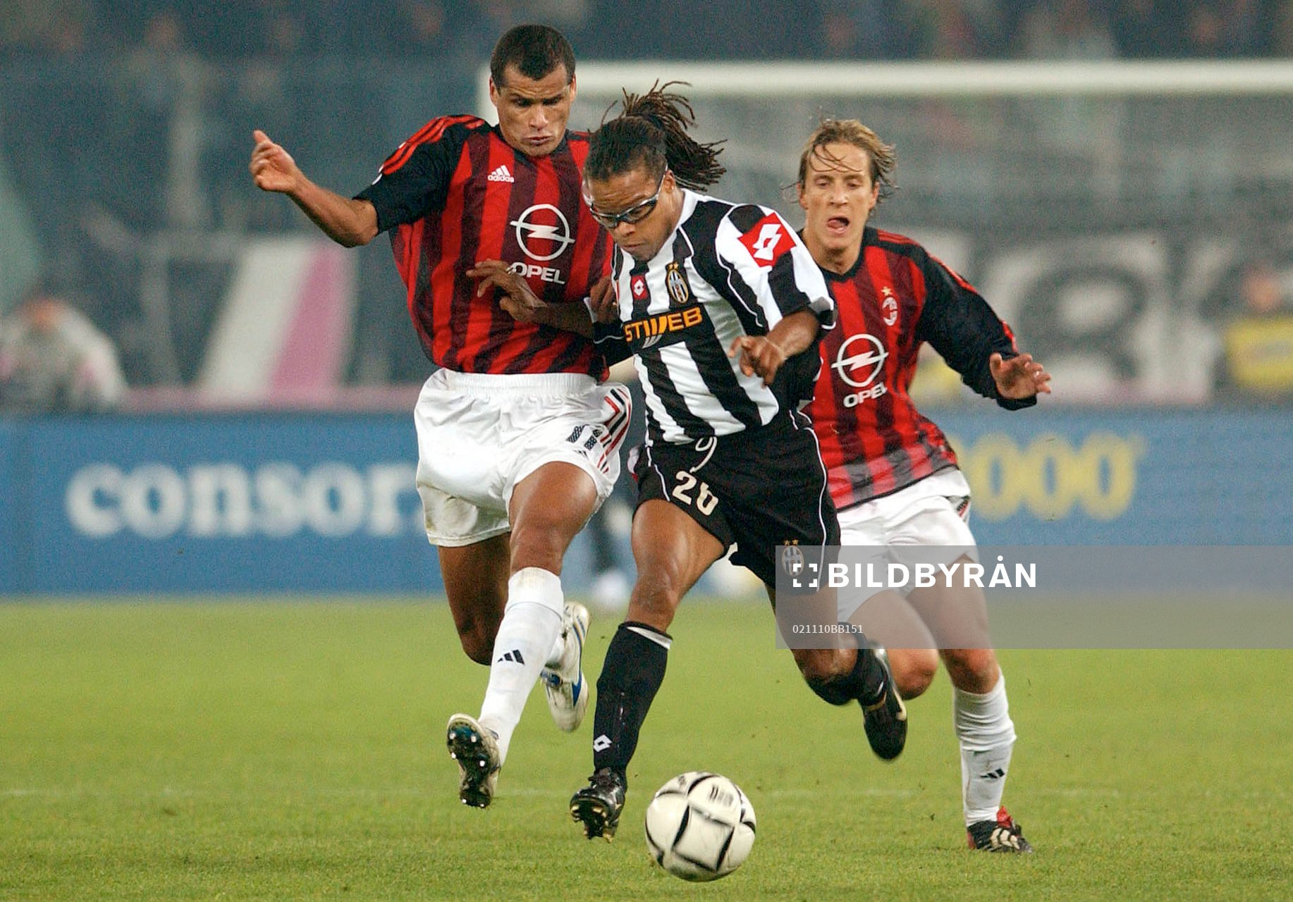 Rivaldo, Milan mot Davids, Juventus