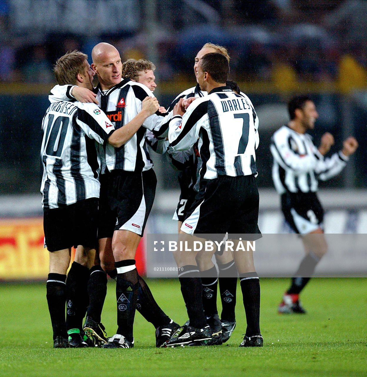  Jubel, Udinese.