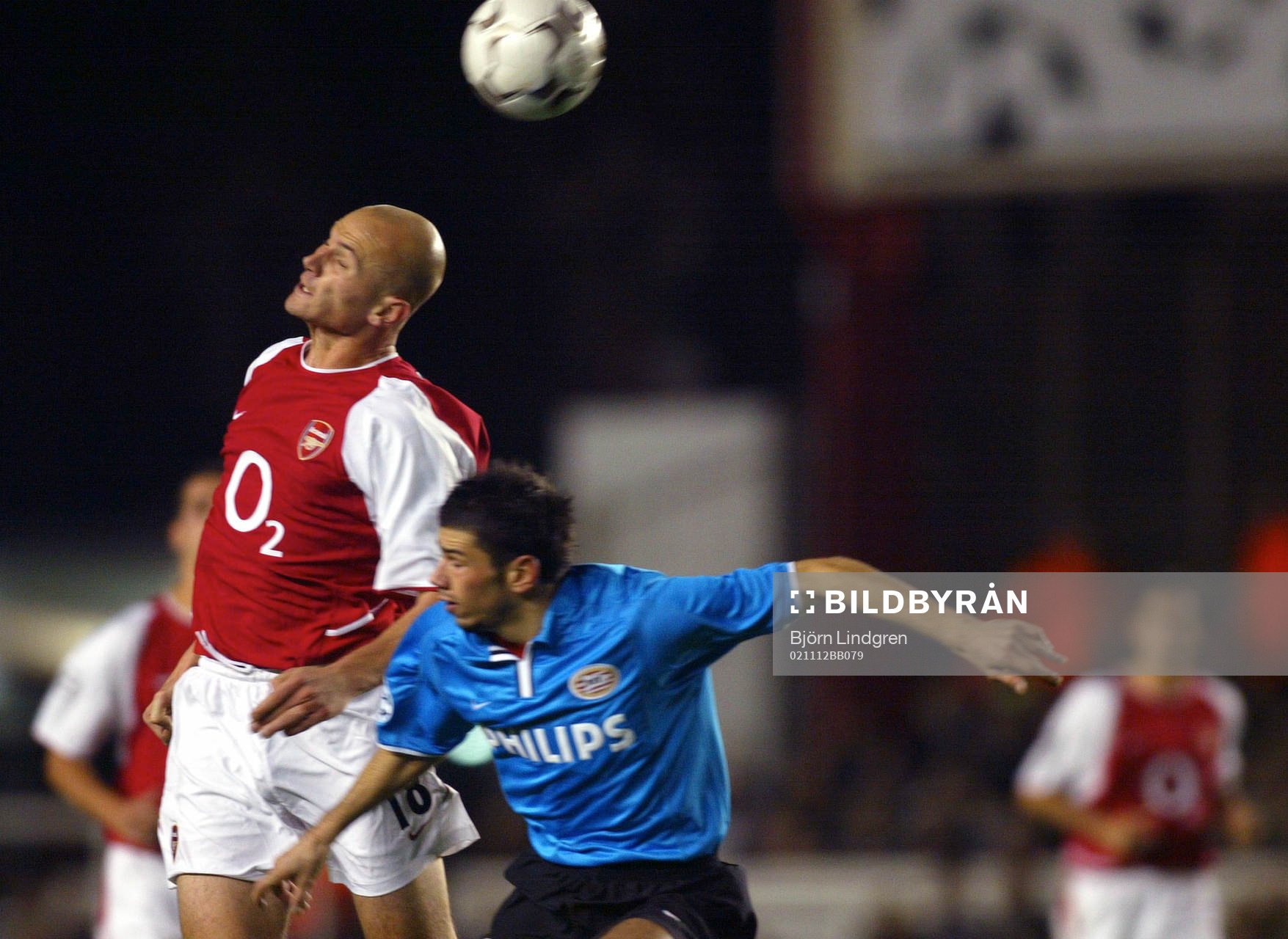 Pascal Cygan, Arsenal och Mateja Kezman, PSV Eindhoven