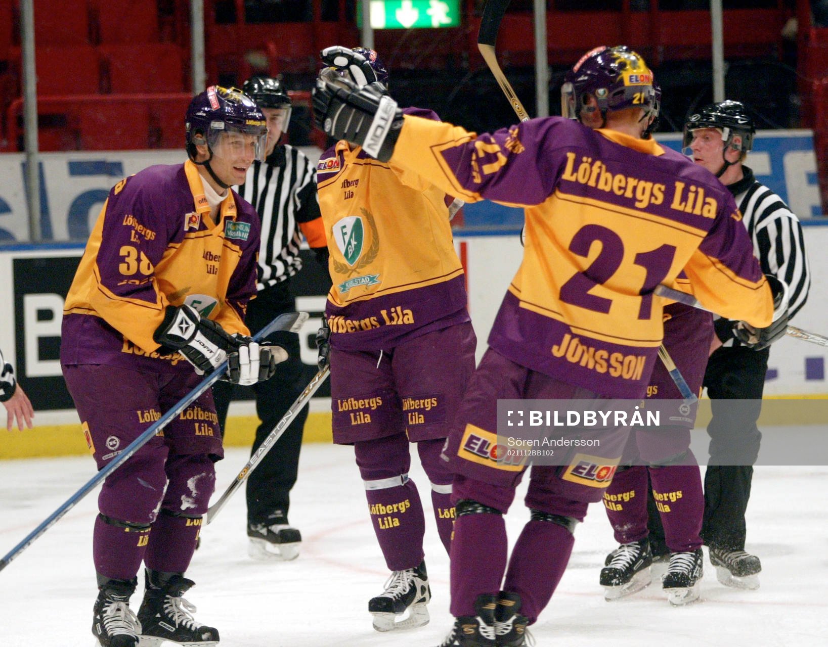 Marcel Jenni, Färjestad jublar