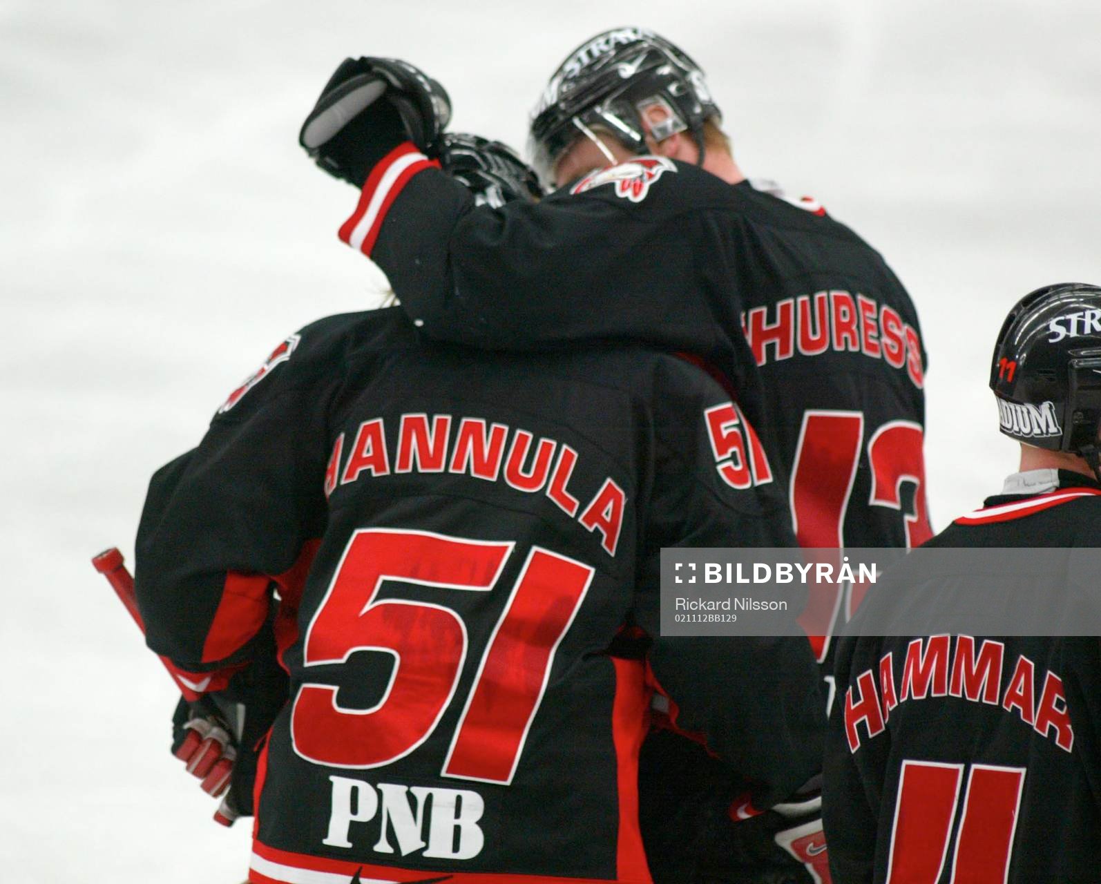 Mika Hannula och Marcus Thuresson, Malmö, jubel