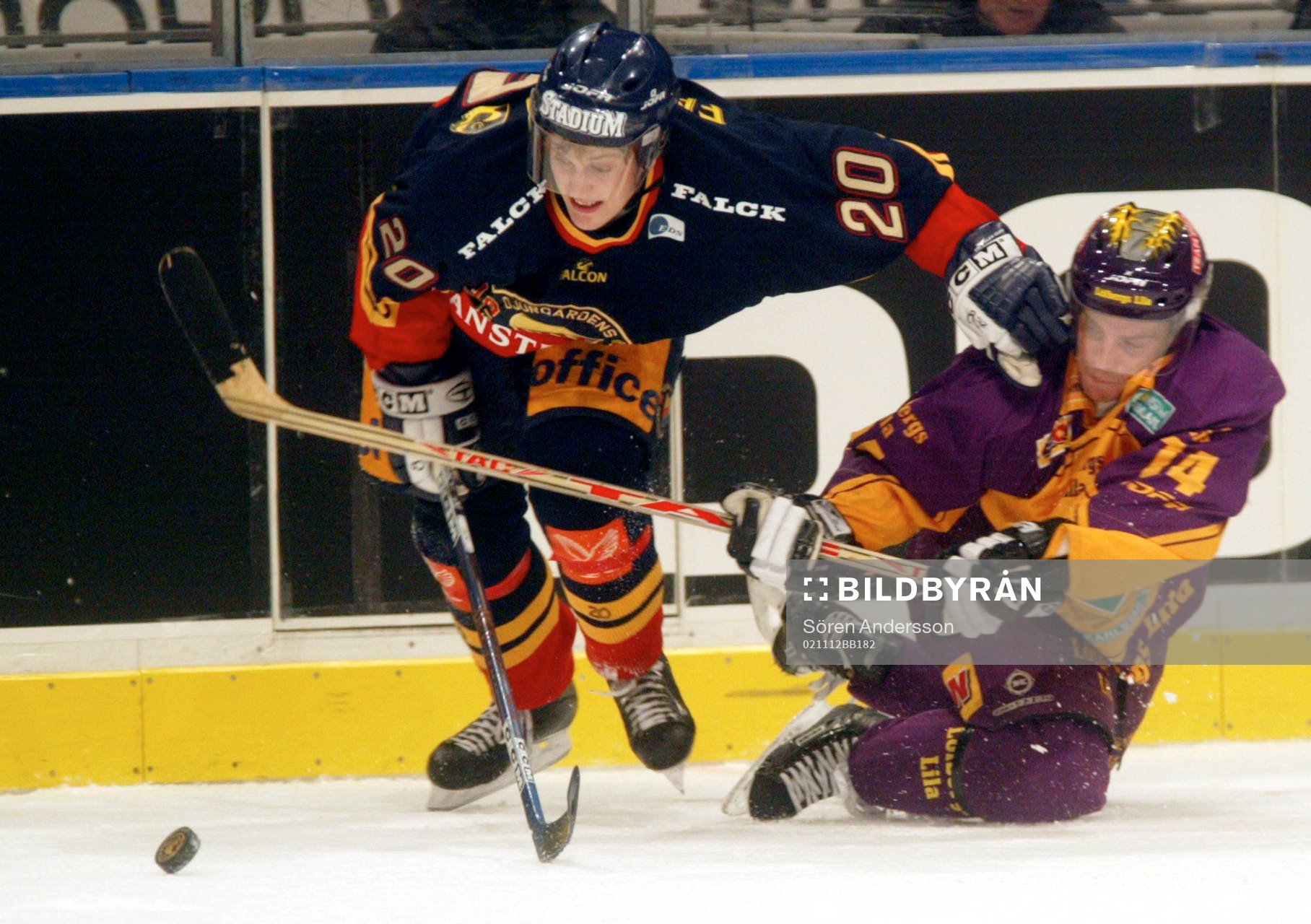 Christian Eklund, Djurgården och Dieter Kalt, Färjestad
