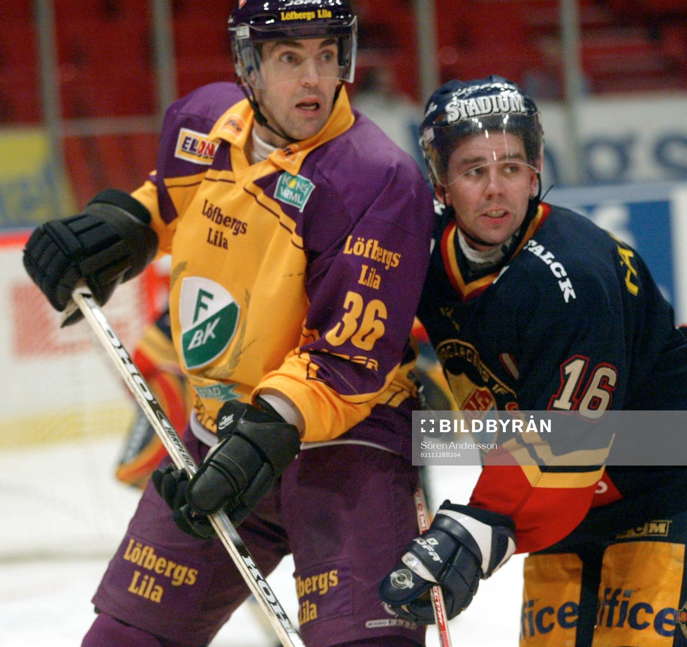 André Faust, Färjestad och Nichlas Falk, Djurgården