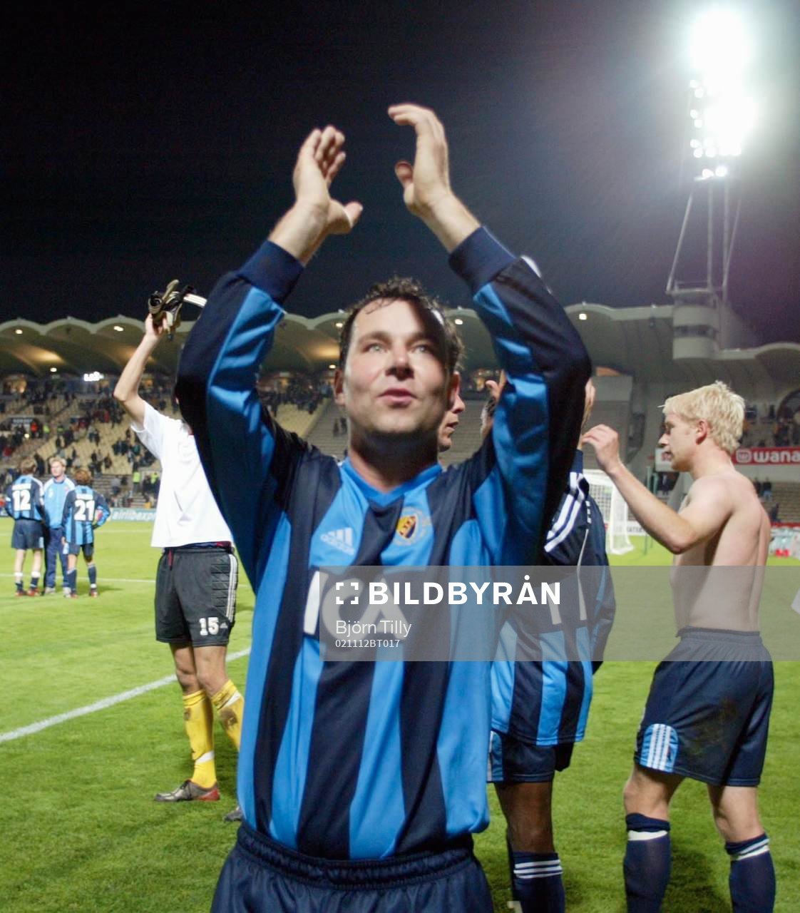 Stefan Rehn, Djurgården spelade sin sista match när DIF