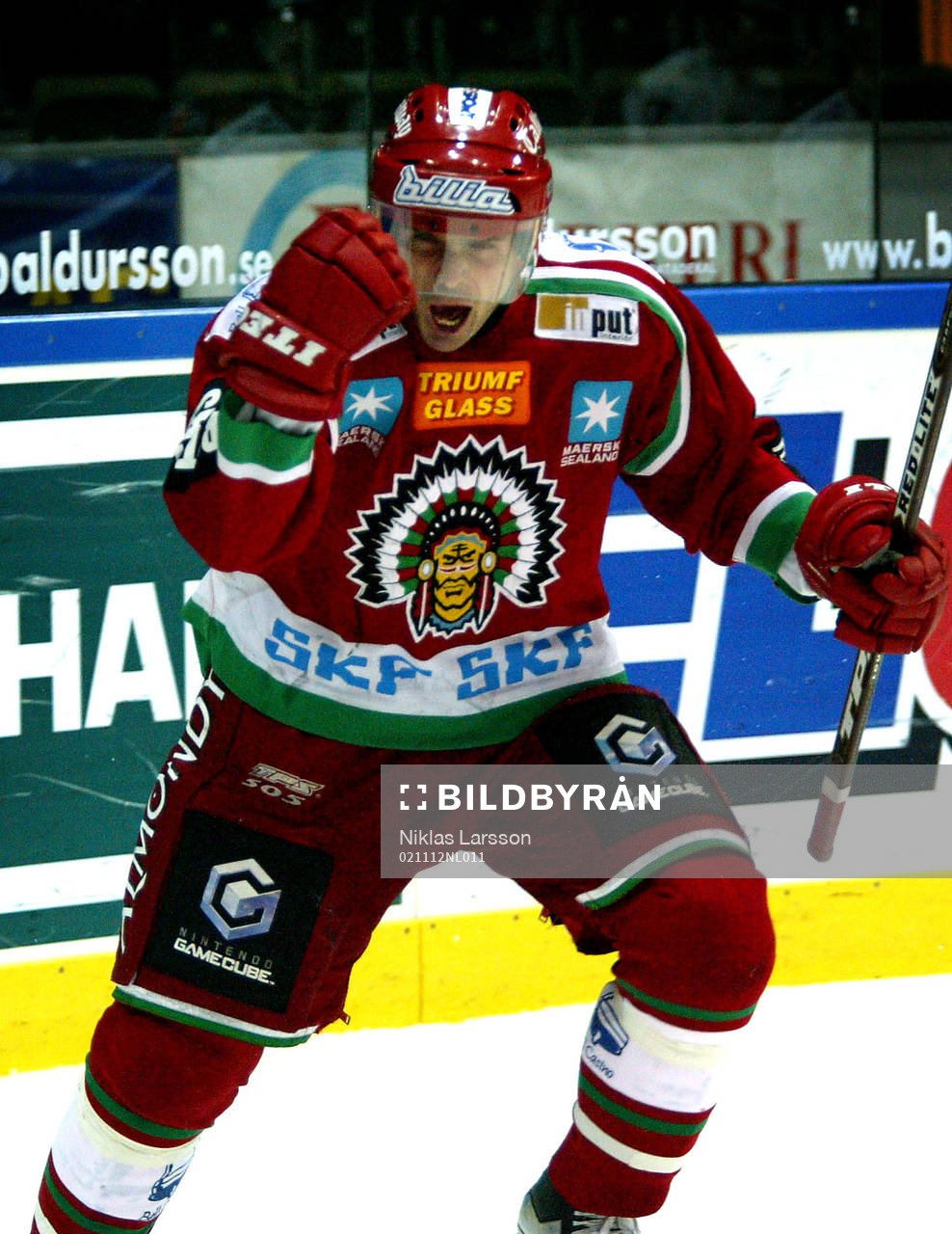 Patrik Carnbäck, Frölunda, jubel
