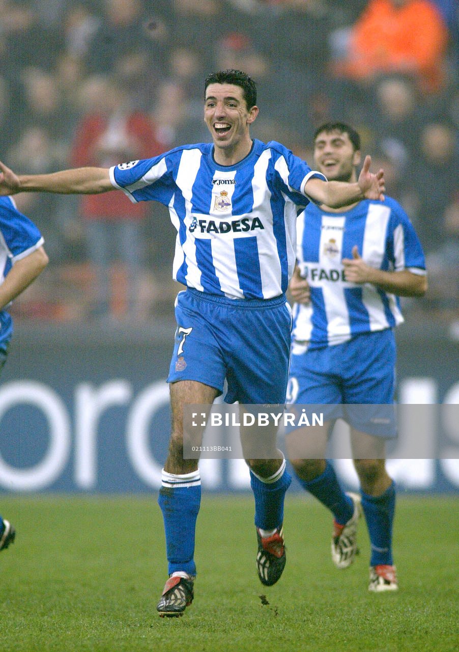 Roy Makaay, Deportiva de la Coruna jublar när han har