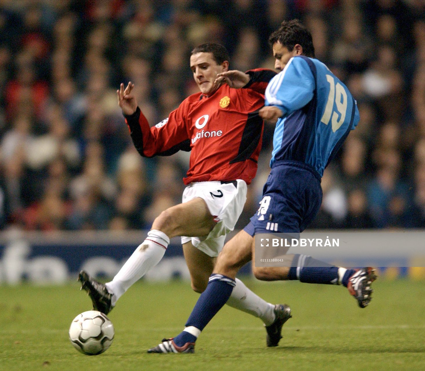 Fotboll, Champions League, Manchester United - Bayer