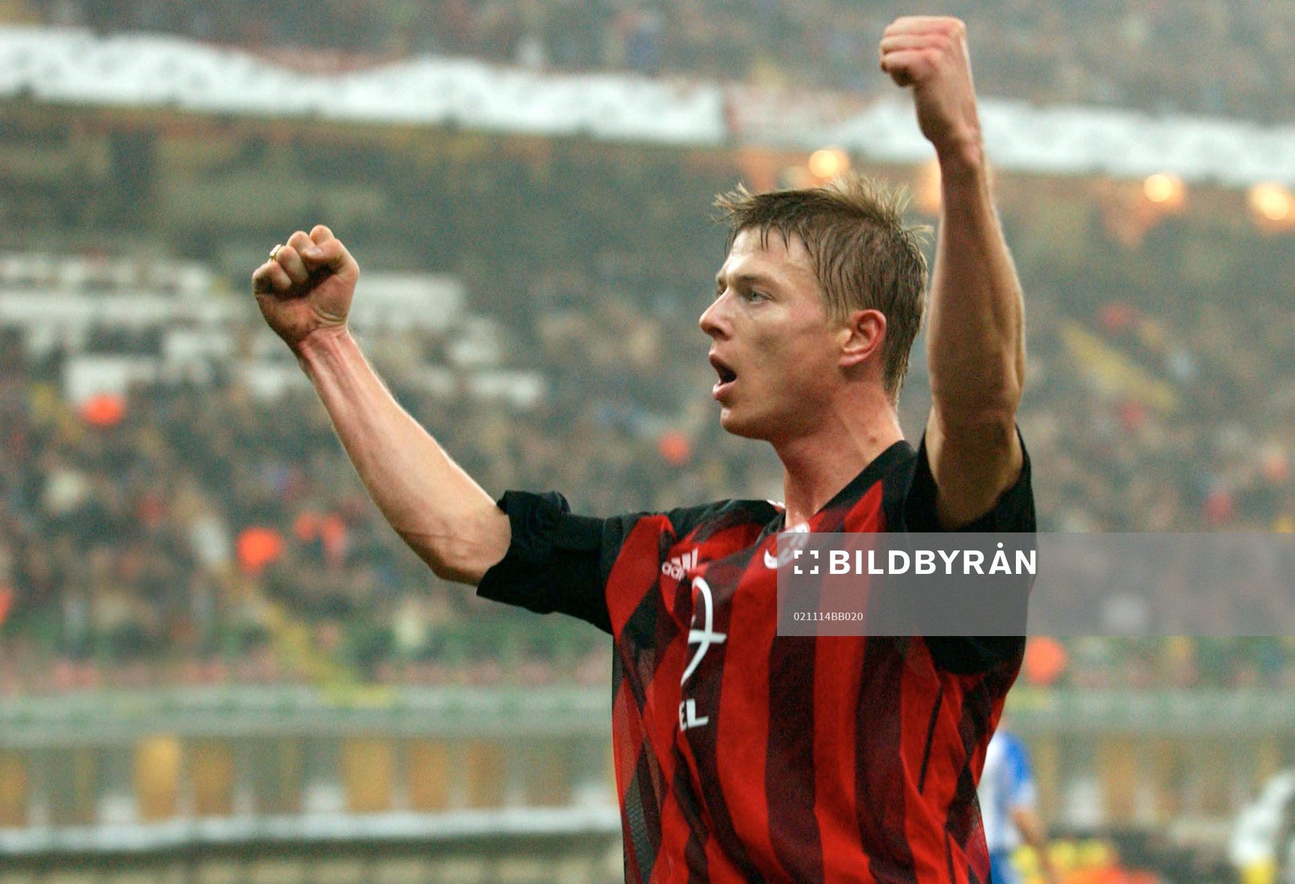 Tomasson, Milan jublar
