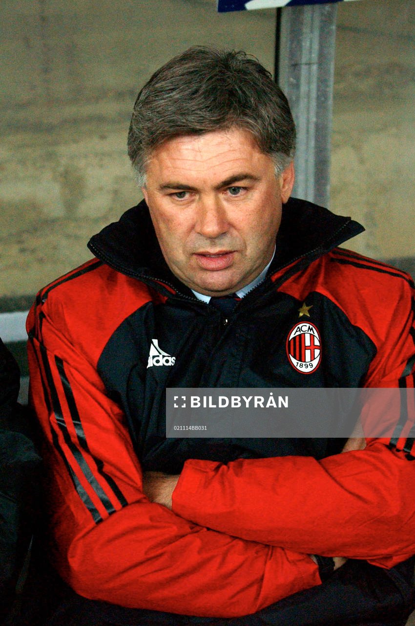Carlo Ancelotti, tränare, Milan