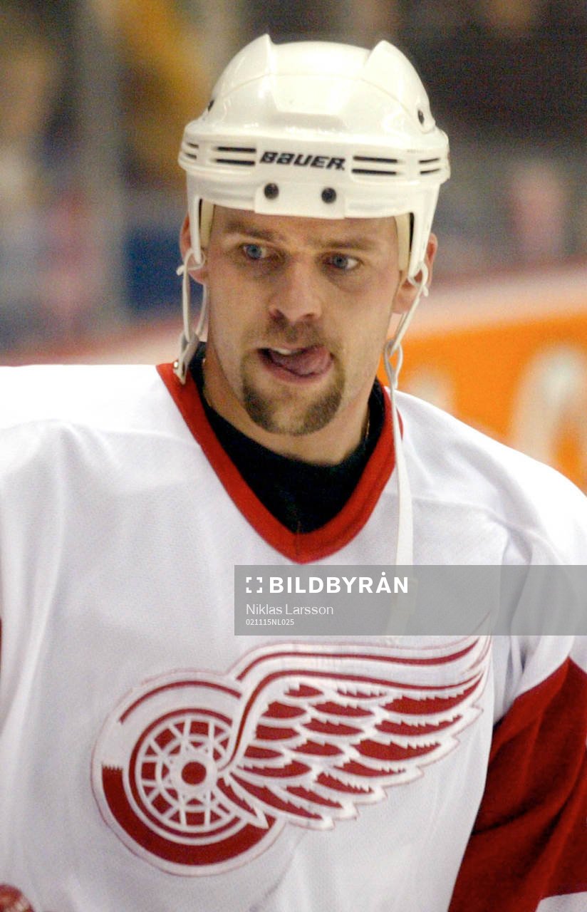 Tomas Holmström, Detroit