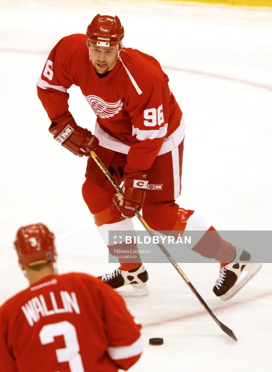 Tomas Holmström, Detroit