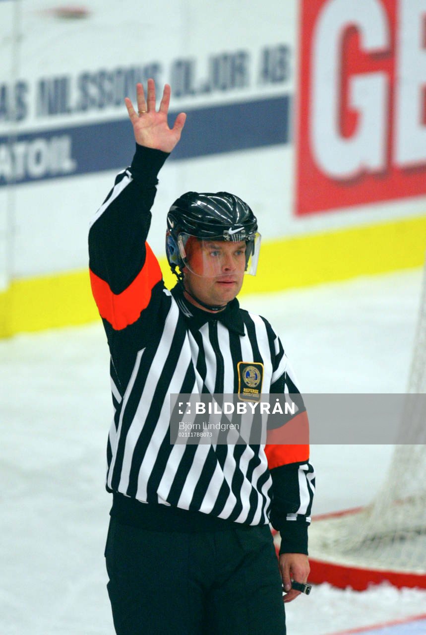 Ishockey, Elitserien, Patrik Sjöberg, domare