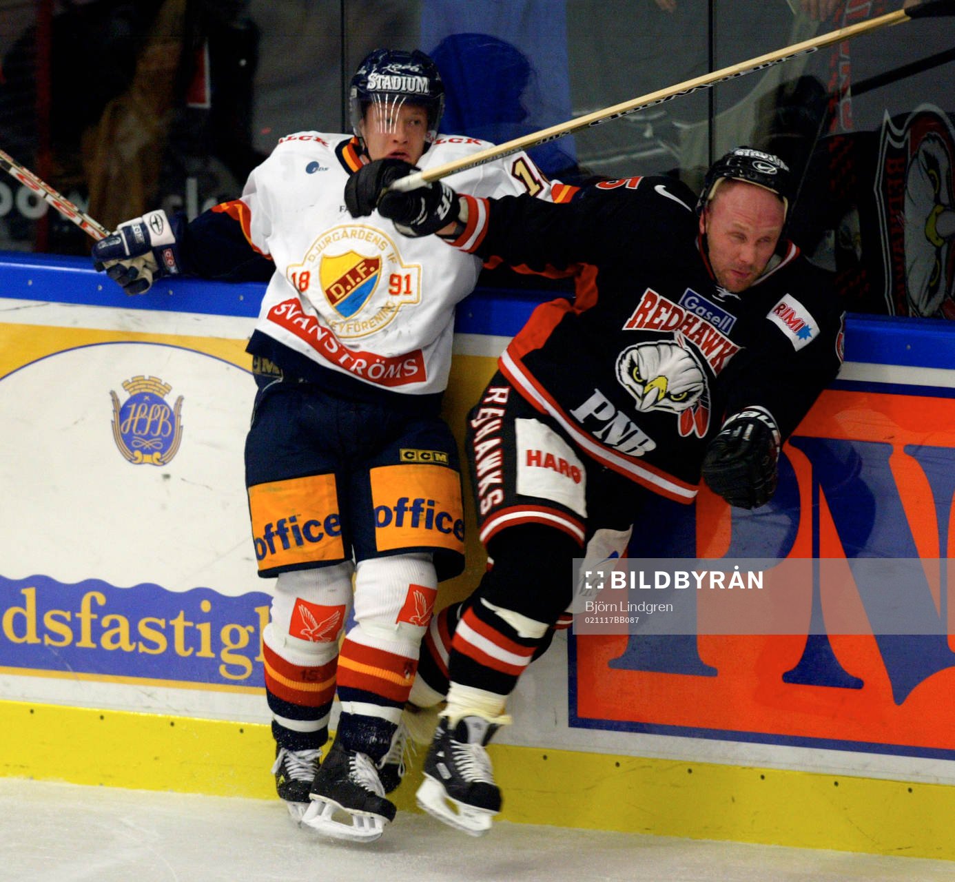 Juha Joenväärä, Djurgården och Peter Andersson, Malmö,