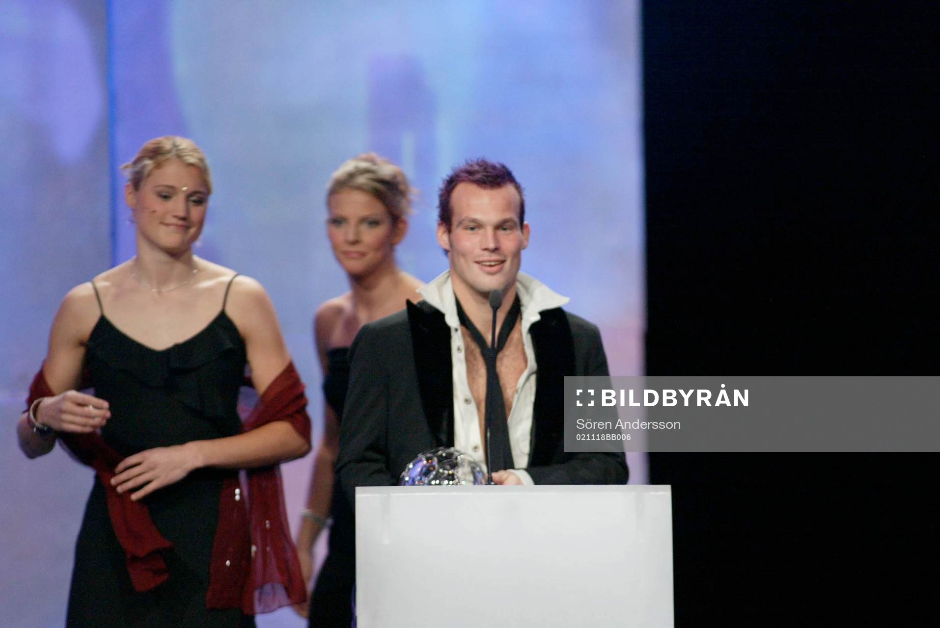 Kirsten Belin och Anna Lindberg delade ut priset till