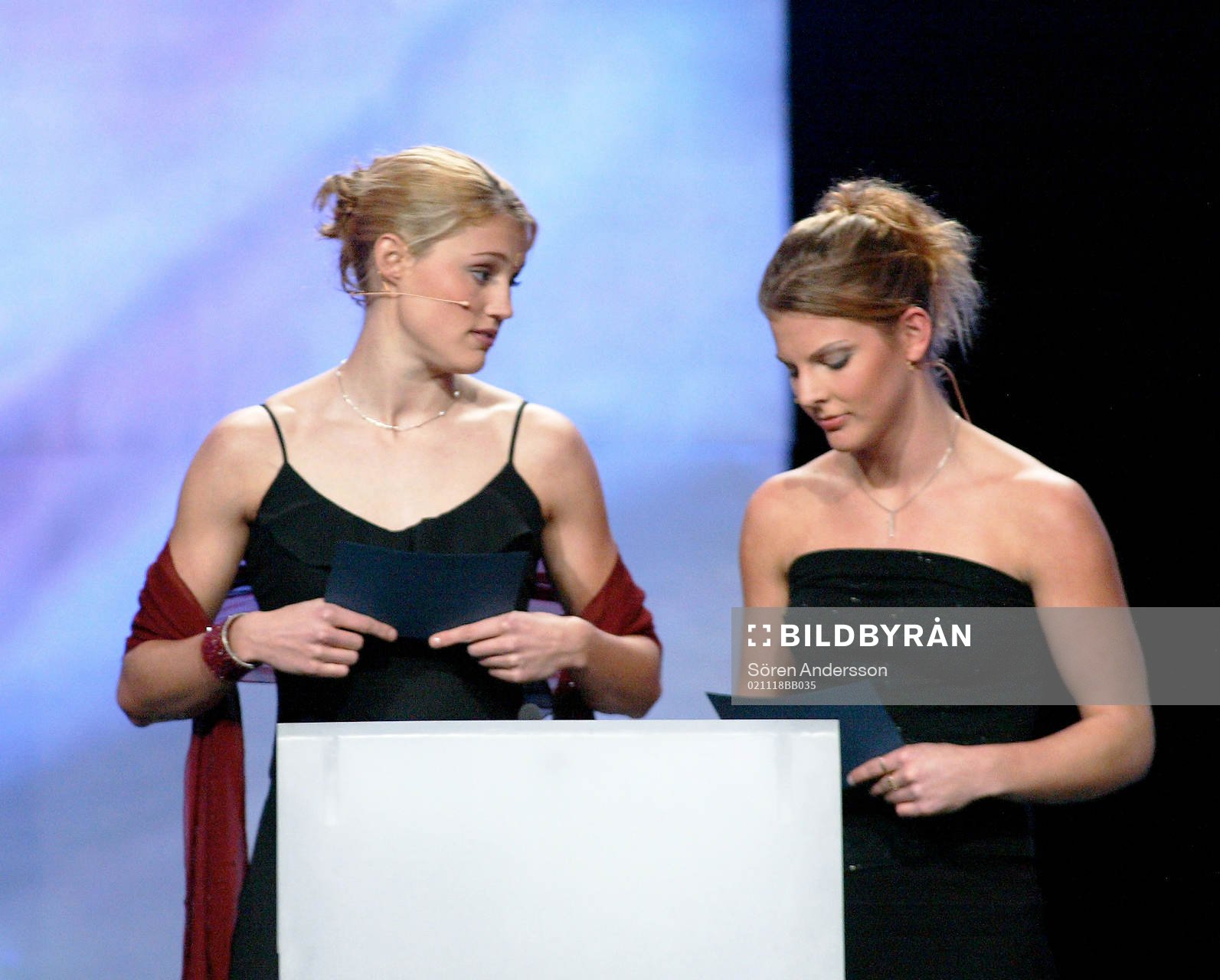  Kirsten Belin och Anna Lindberg.