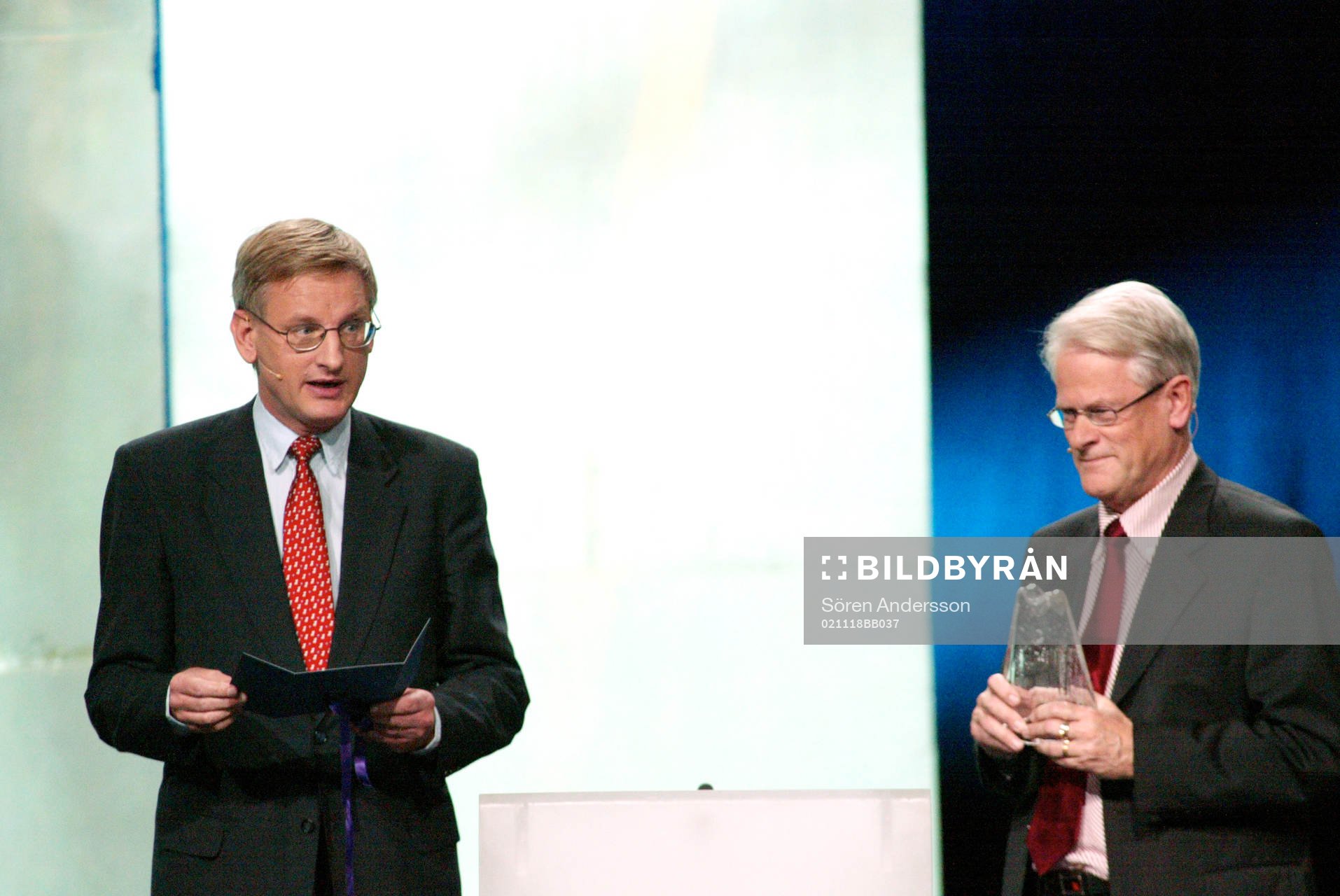 Carl Bildt och Ingvar Carlsson