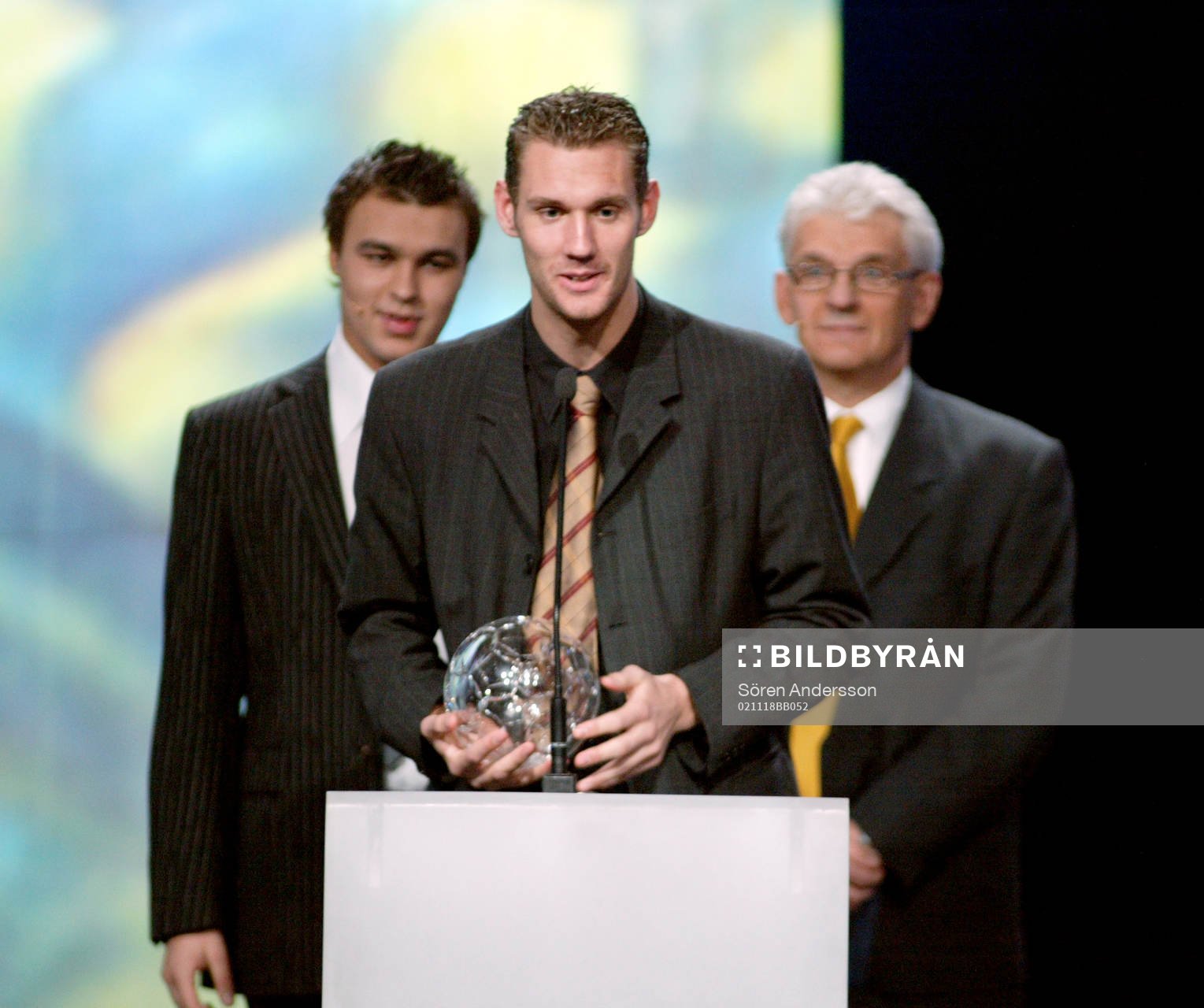  Andreas Isaksson, Stefan Liv och Hardy Nilsson.