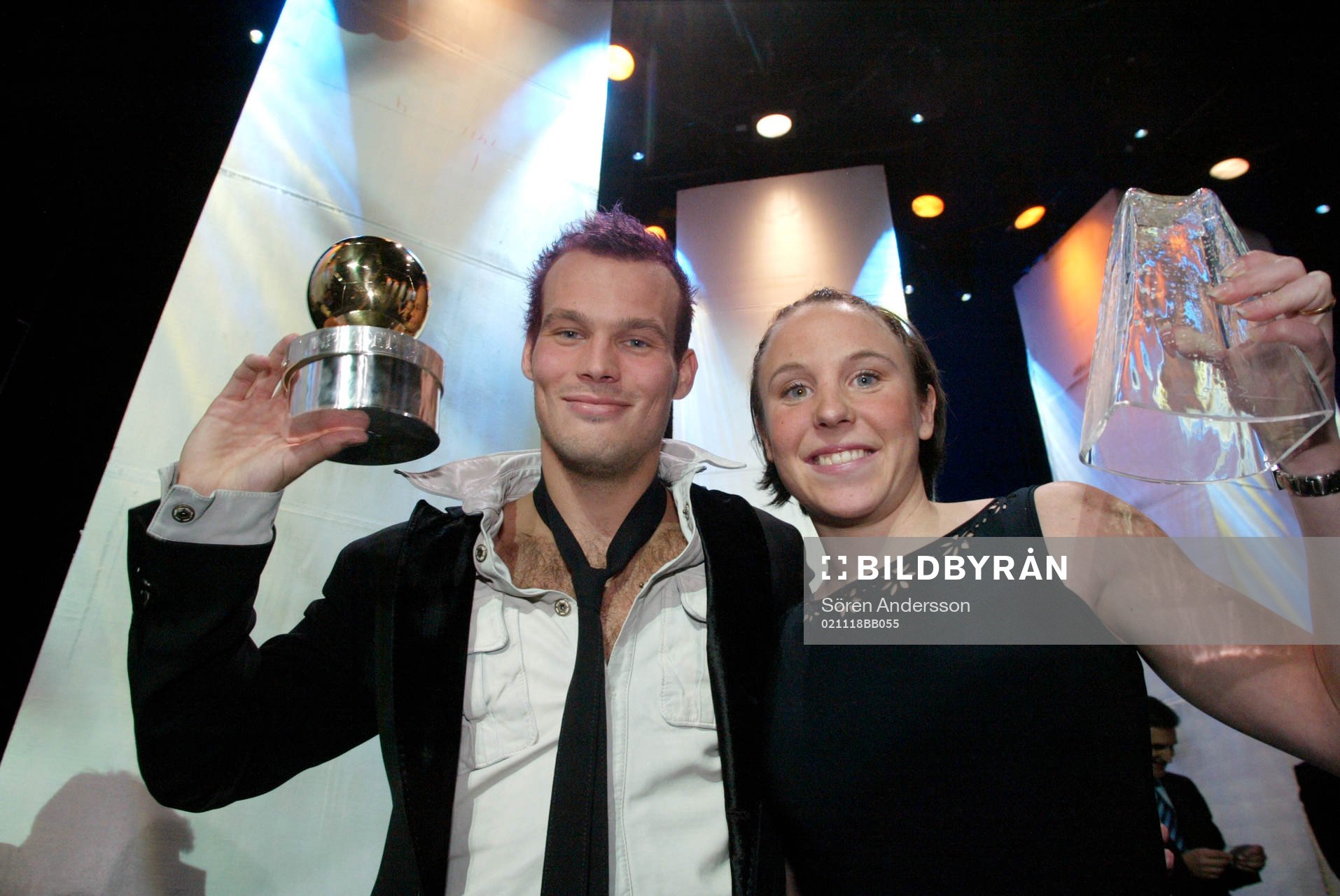 Fredrik Ljungberg och Hanna Ljungberg.