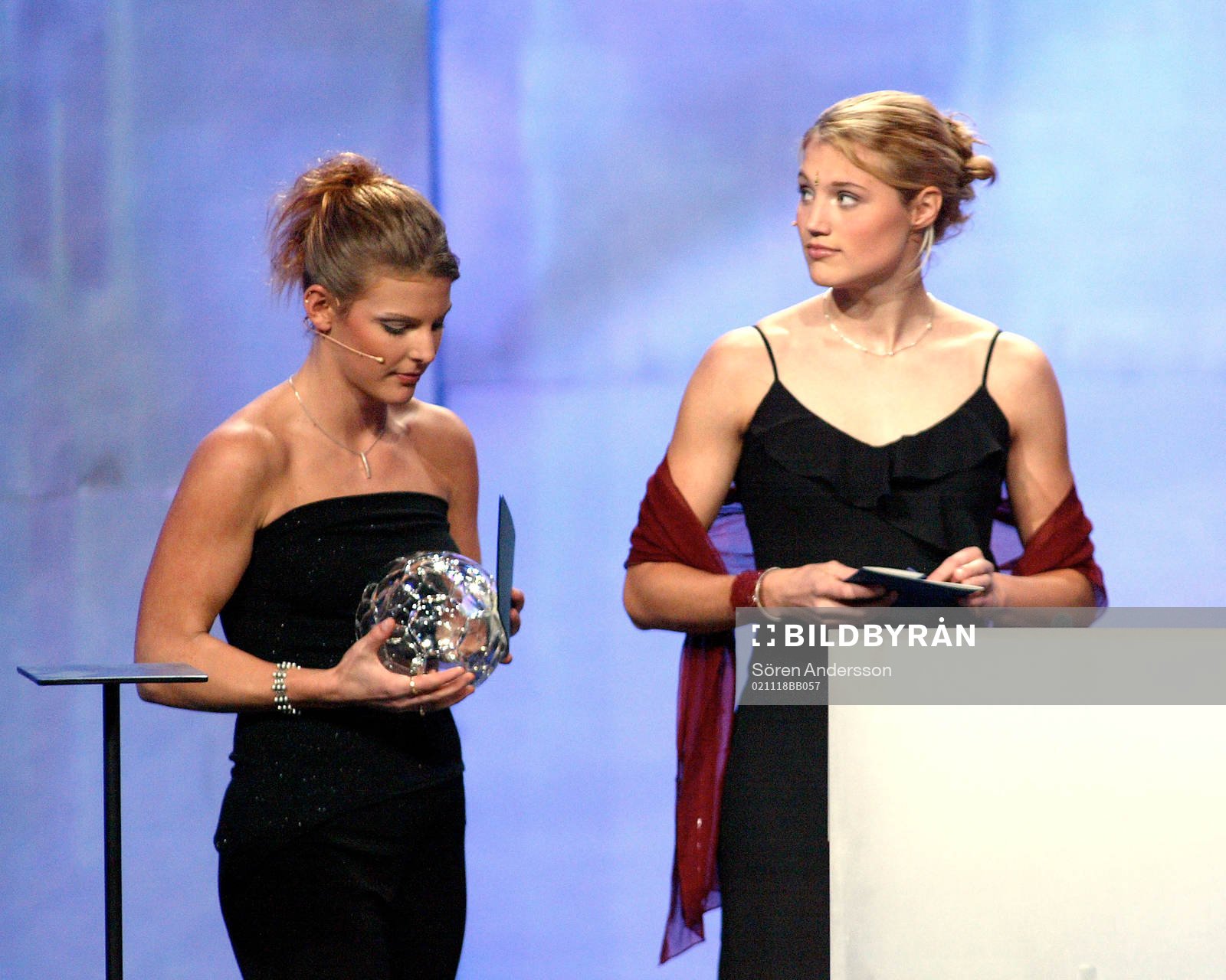  Kirsten Belin och Anna Lindberg.