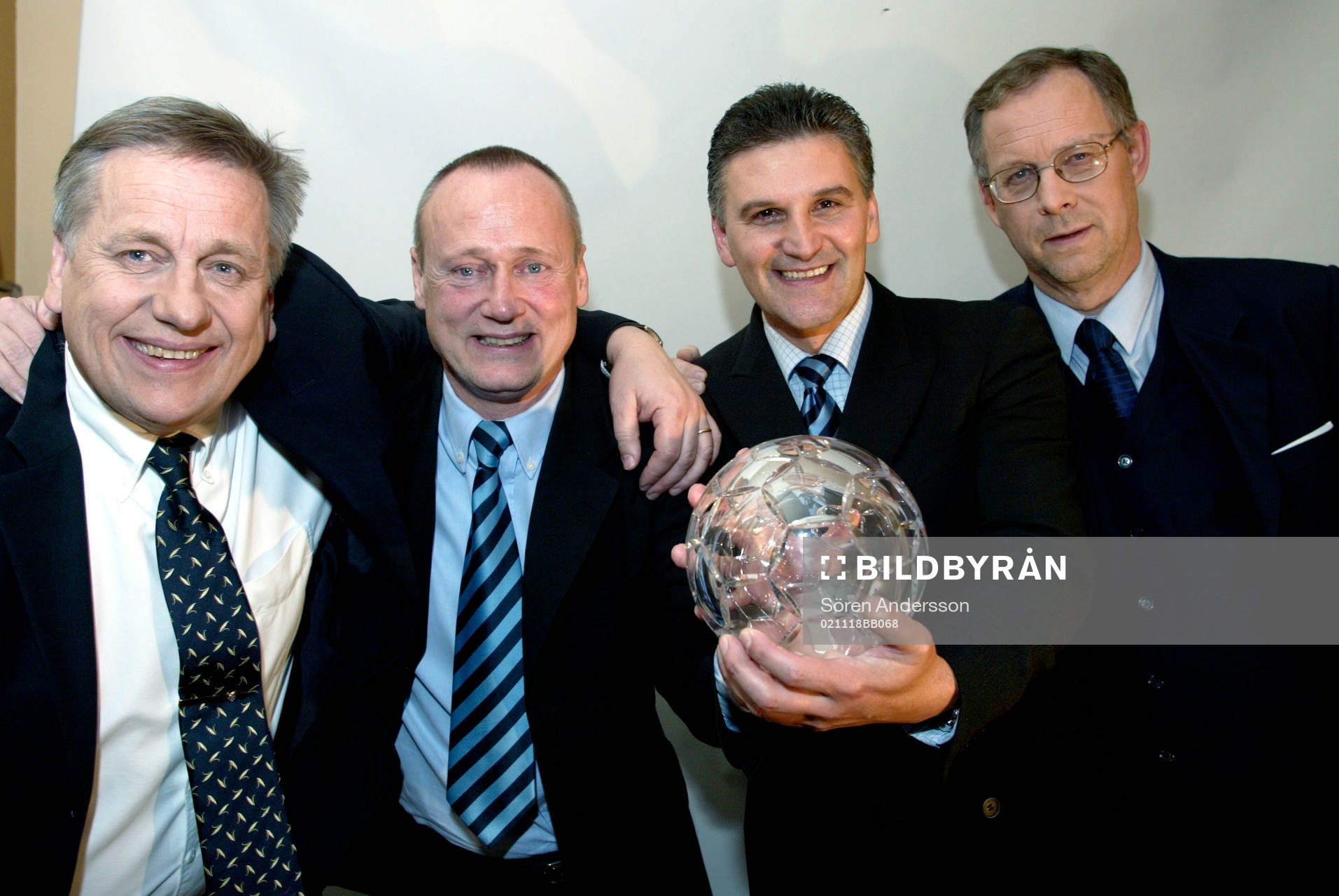 Tommy Söderberg, Sören Åkerby, Zoran Lukic och Lars