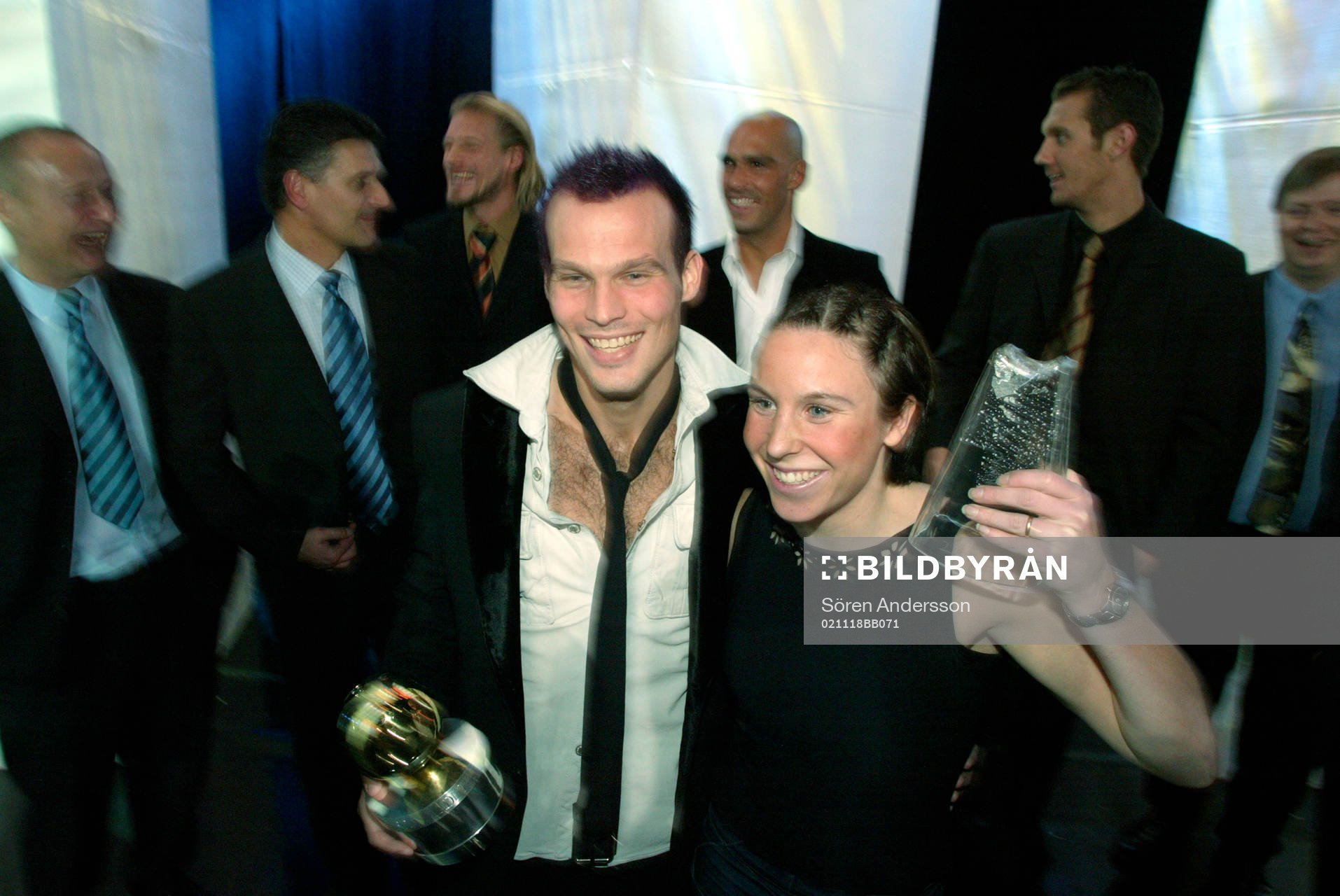  Fredrik Ljungberg och Hanna Ljungberg.