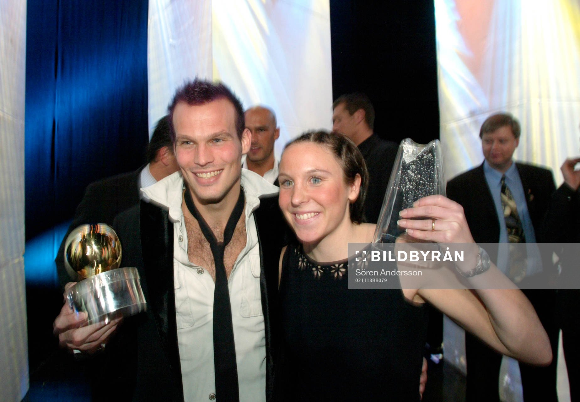  Fredrik Ljungberg och Hanna Ljungberg.