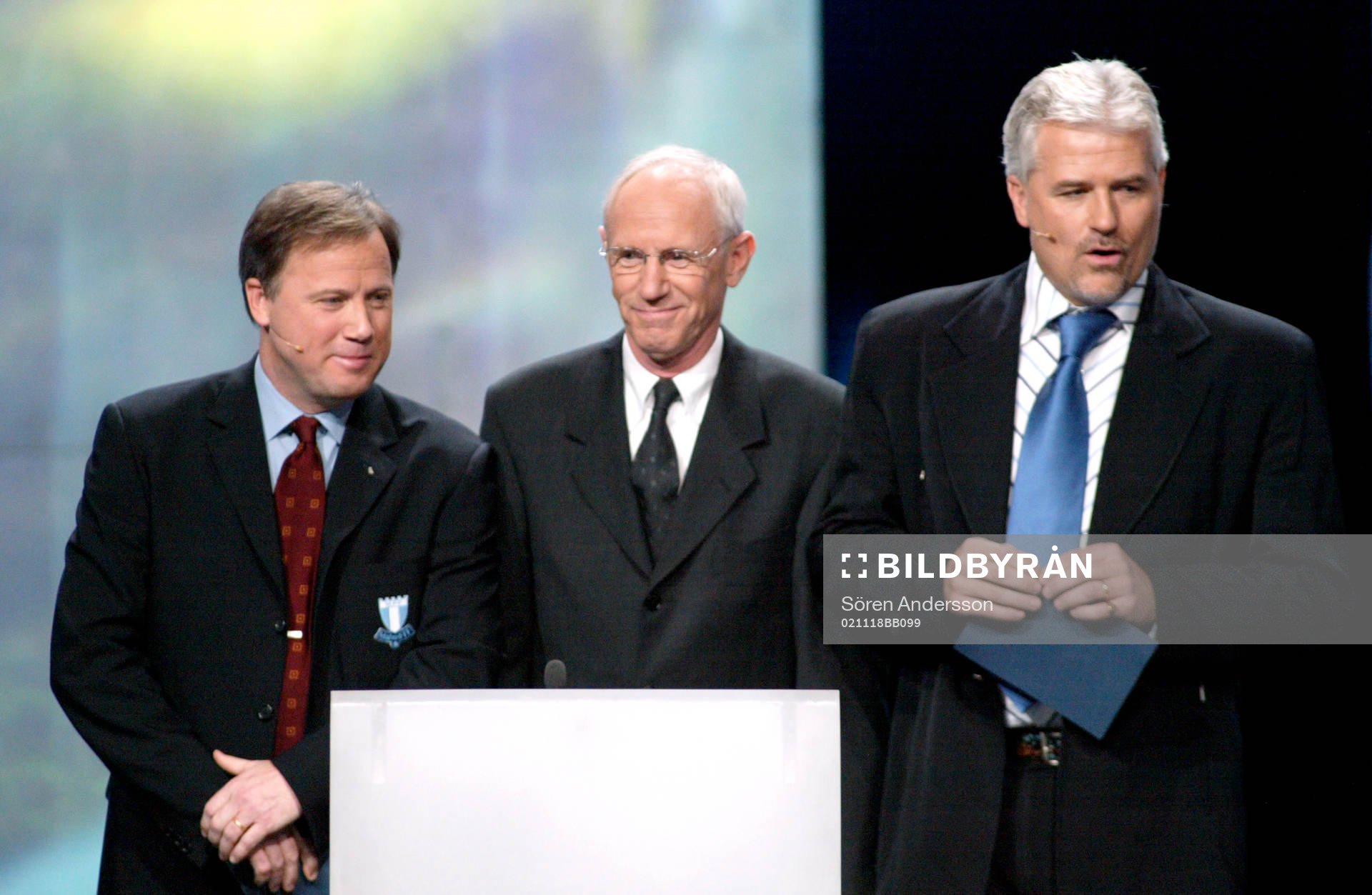 Ingemar Erlandsson, Björn Nordqvist och Glenn Hysén