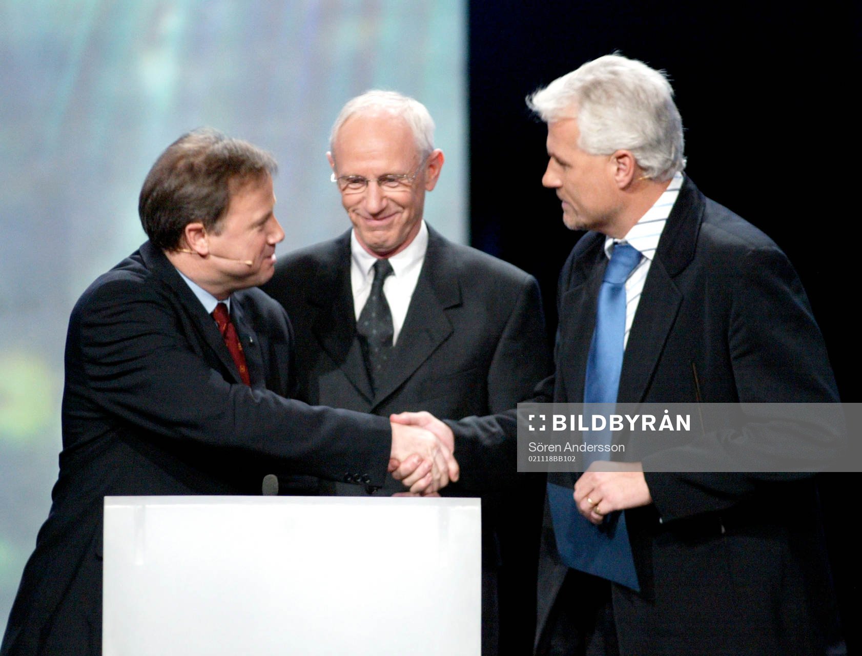 Ingemar Erlandsson, Björn Nordqvist och Glenn Hysén