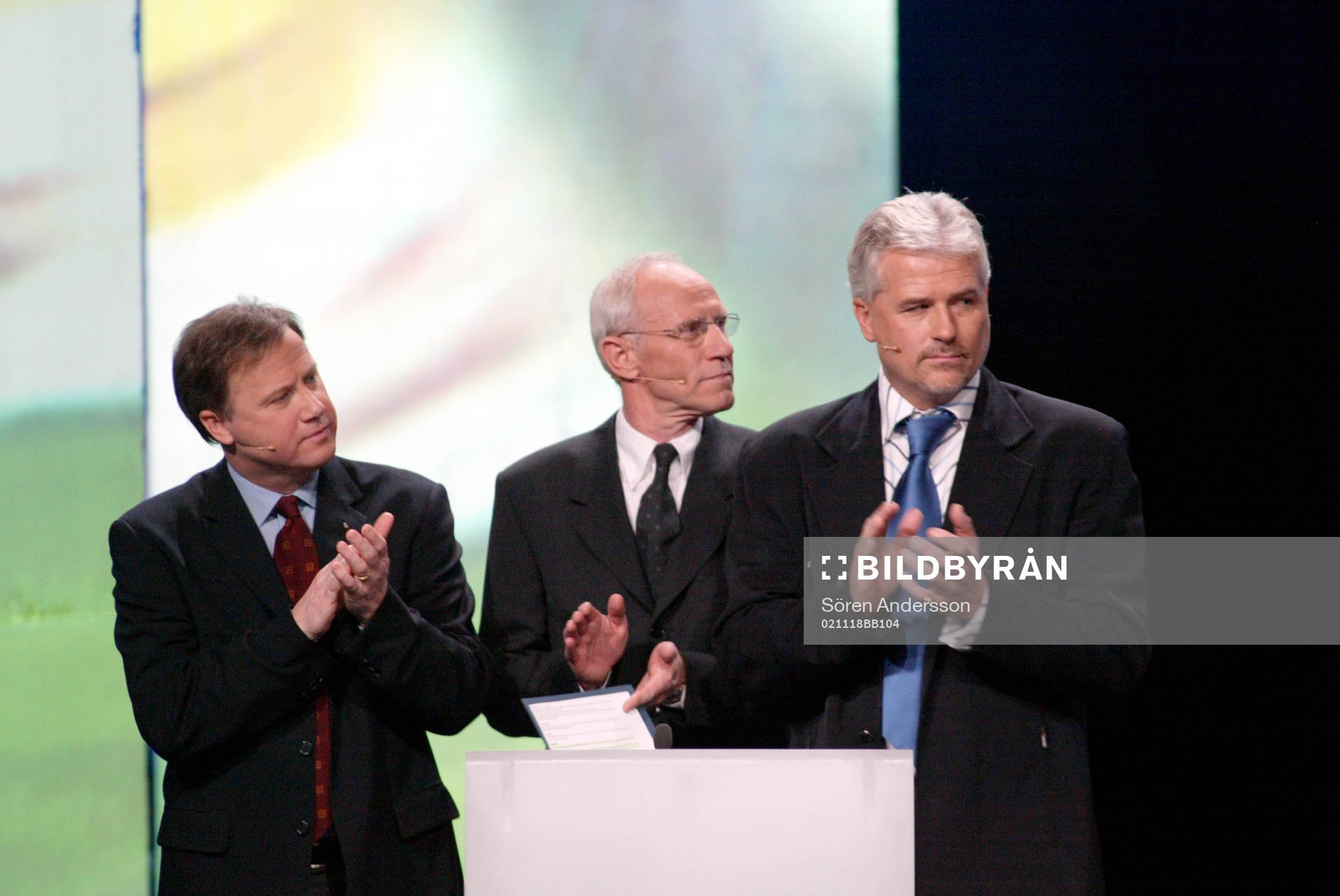 Ingemar Erlandsson, Björn Nordqvist och Glenn Hysén