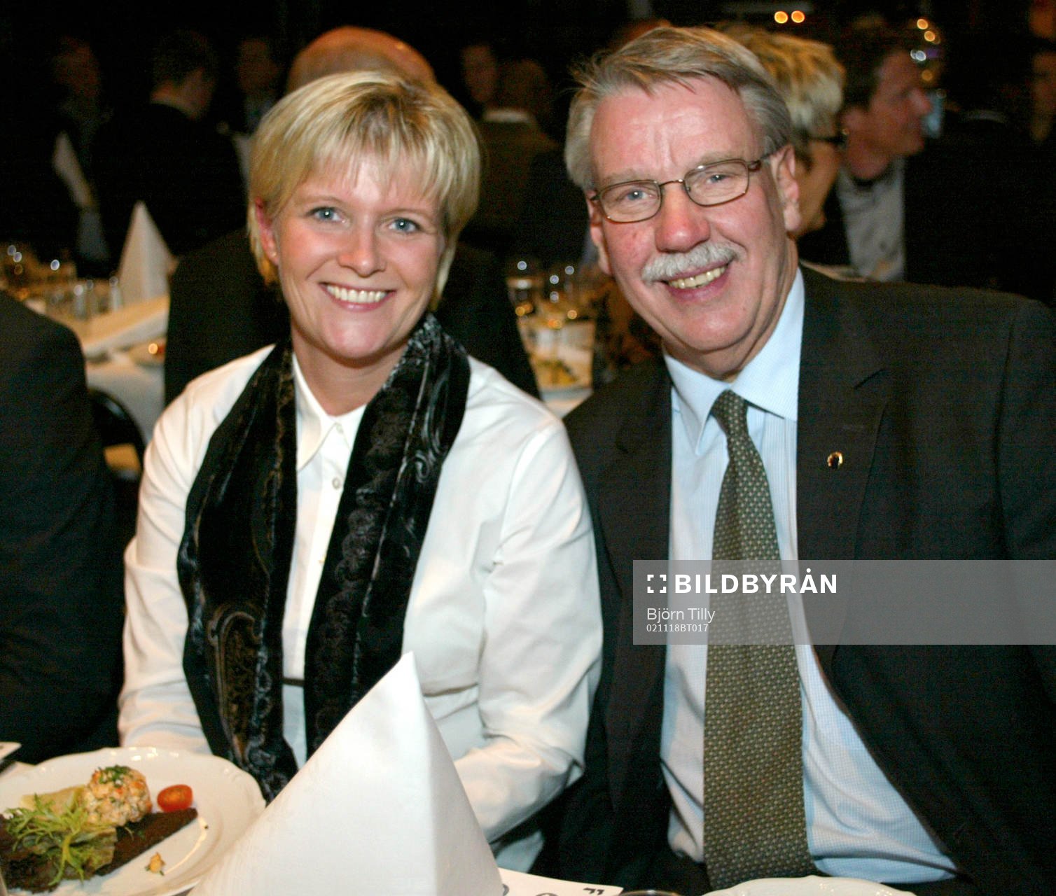F.d idrottsministern Ulrica Messing och Gunnar Larsson, RF