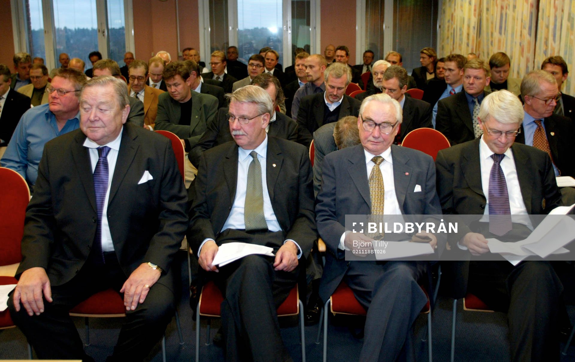 Lennart Johansson, Gunnar Larsson, RF