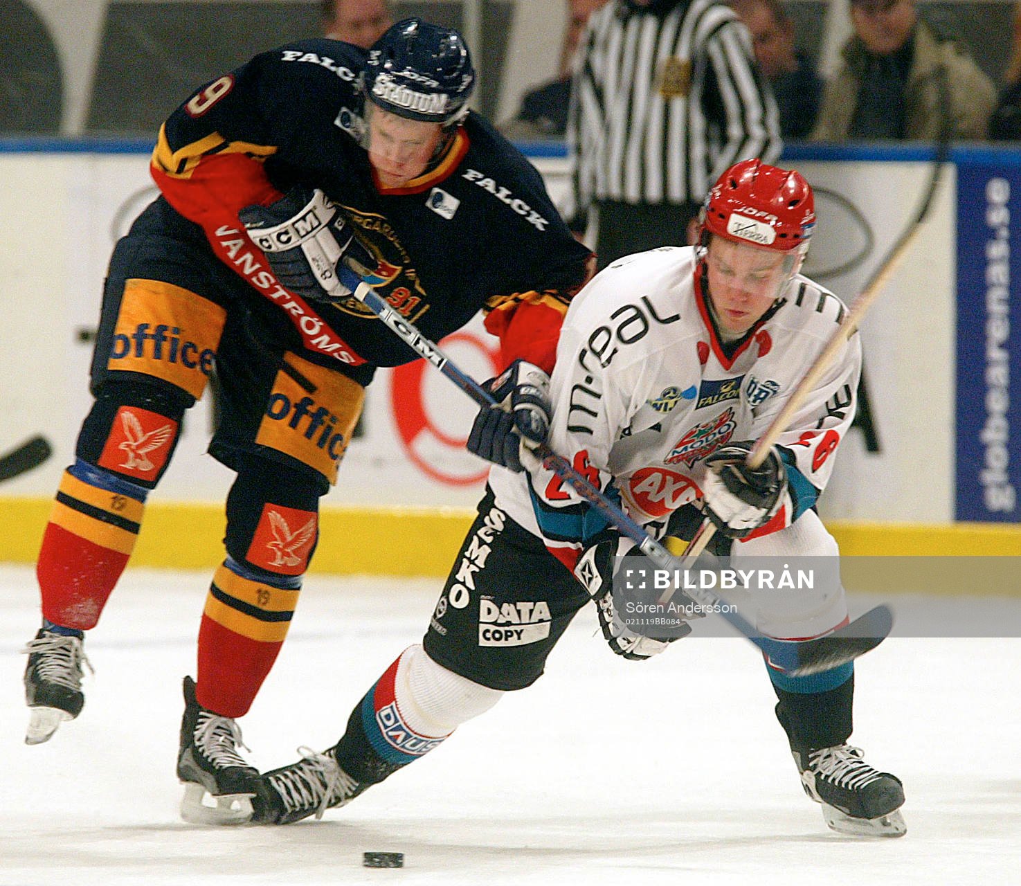 Johan Forsander, Djurgården och Mattias Wennerberg, Modo