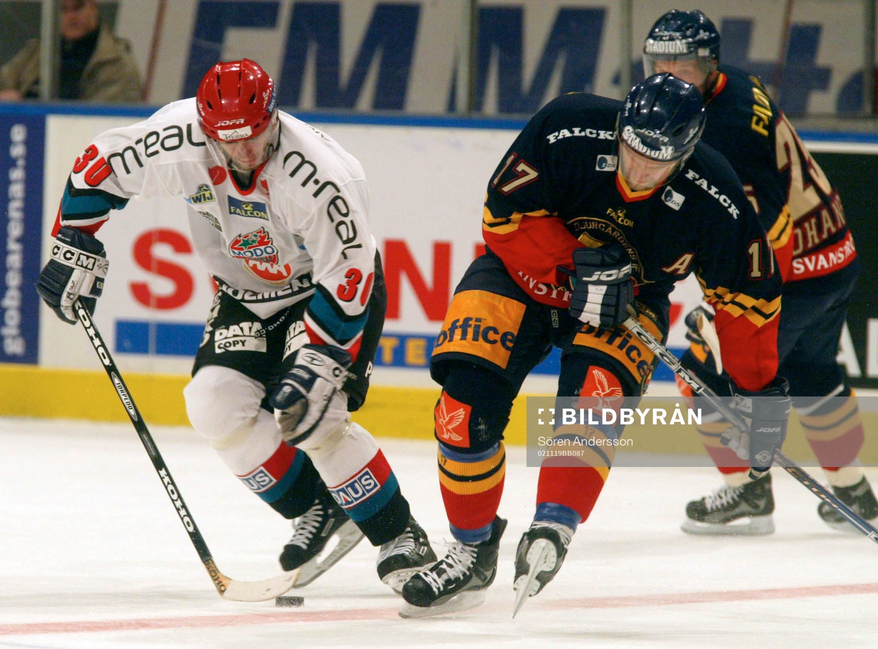 Miroslav Hlinka, Modo och Mathias Tjärnqvist, Djurgården