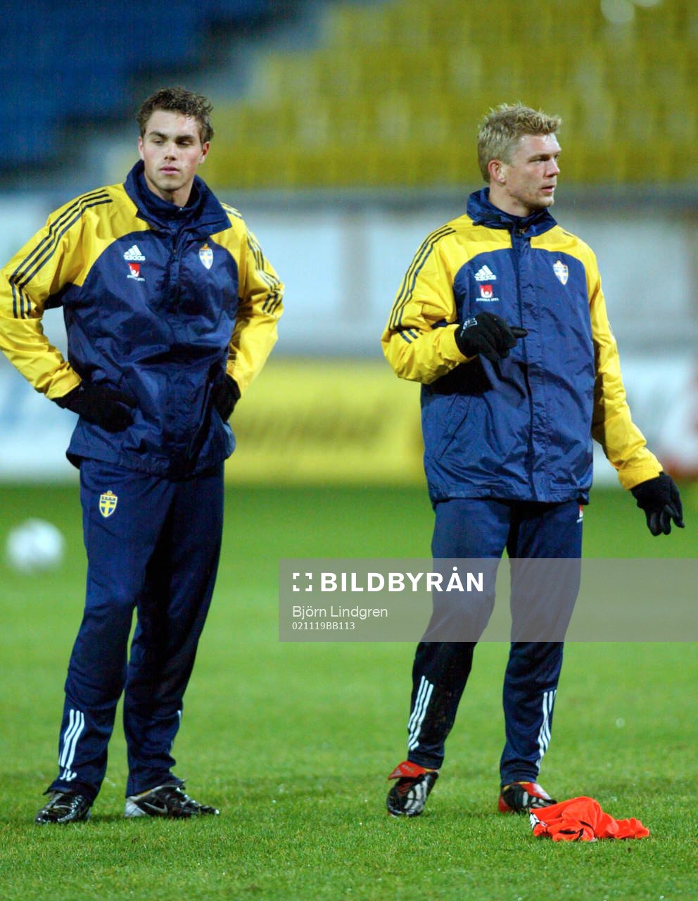 Johan Elmander och Marcus Allbäck