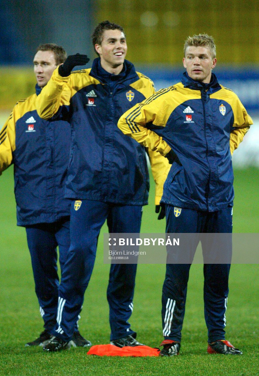 Johan Elmander och Marcus Allbäck
