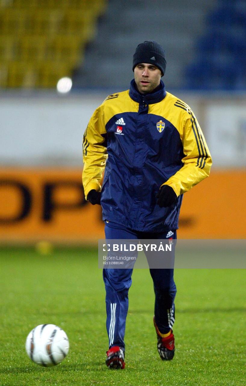 Fotboll, Teddy Lucic, Sverige, träning