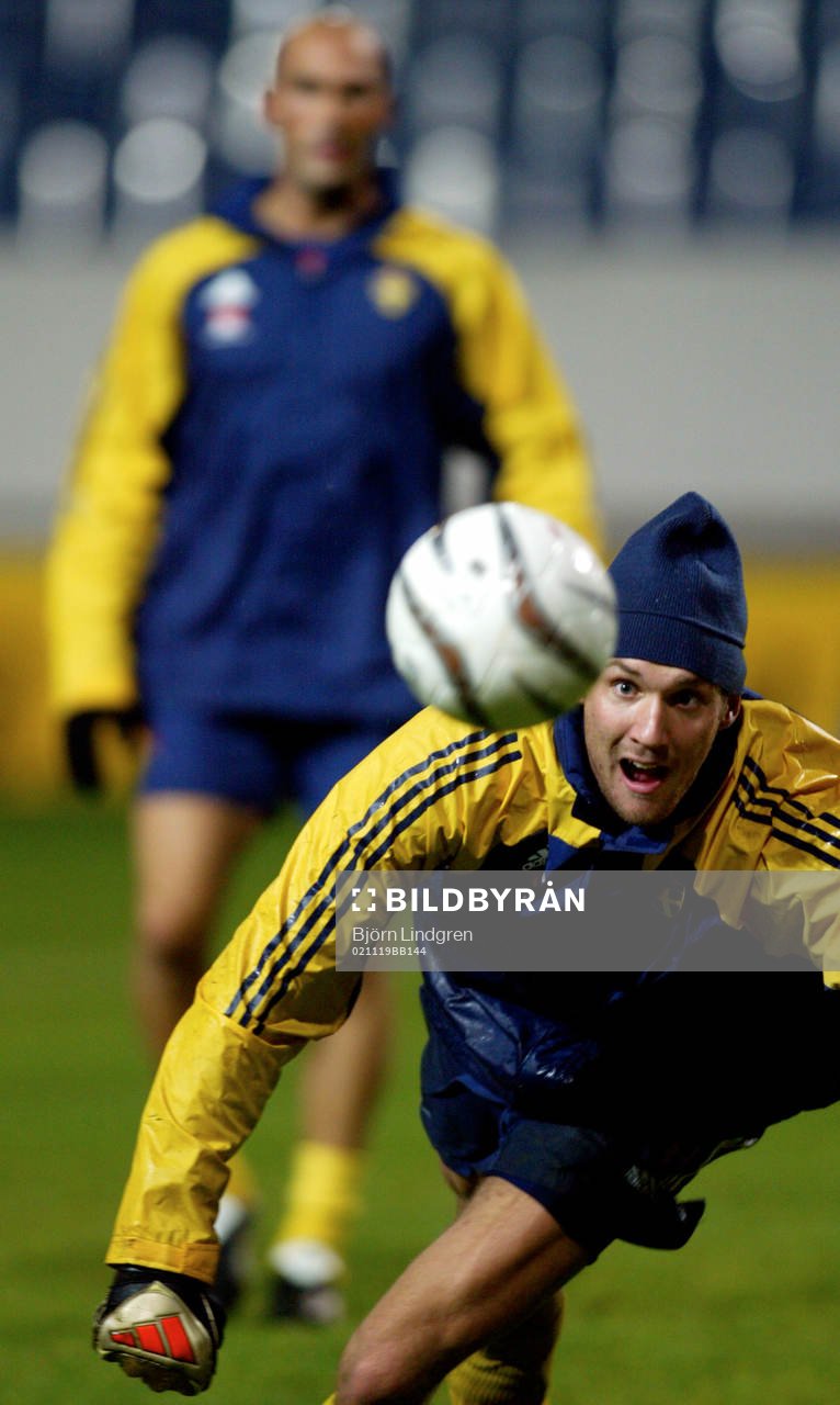 Fotboll, Träning,  Andreas Isaksson, Målvakt, Sverige