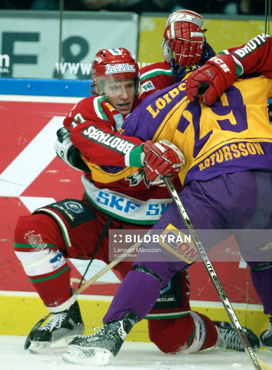 Alexander Steen, Frölunda och Greger Artursson, Färjestad