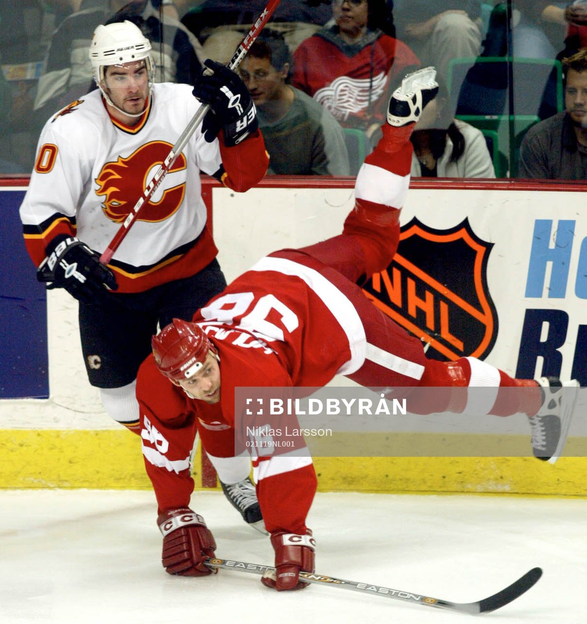 Mathias Johansson, Ccalgary och Tomas Holmström, Detroit