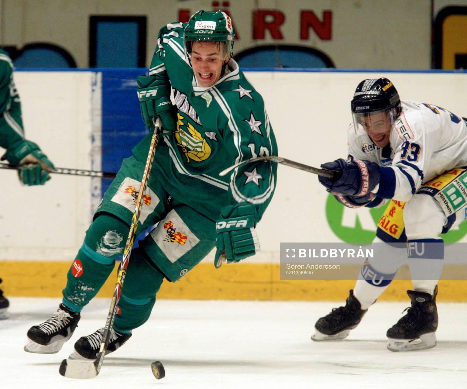Andreas Paulsson, Hammarby och Henrik Pettersson, Sundsvall