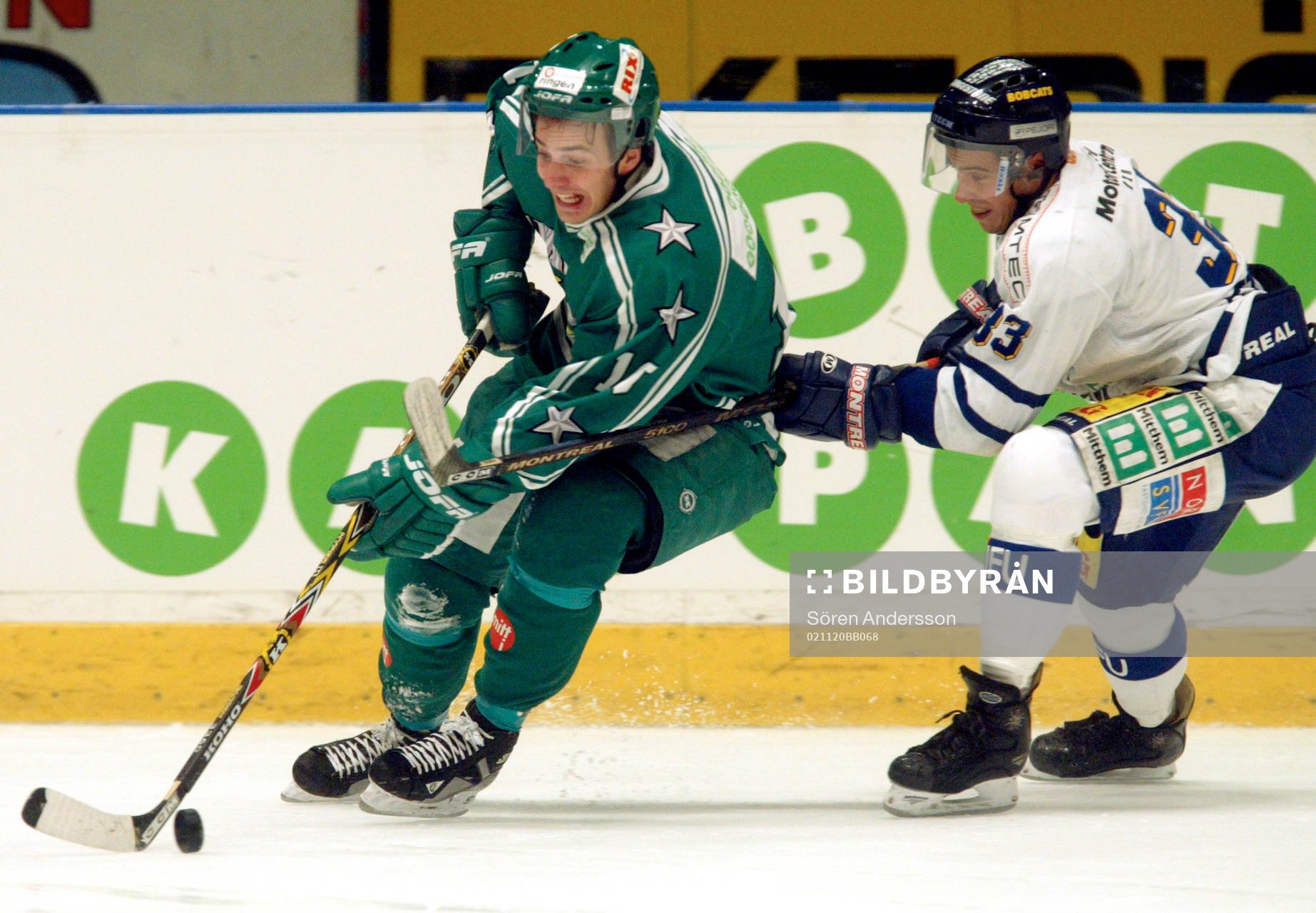Andreas Paulsson, Hammarby och Henrik Pettersson, Sundsvall