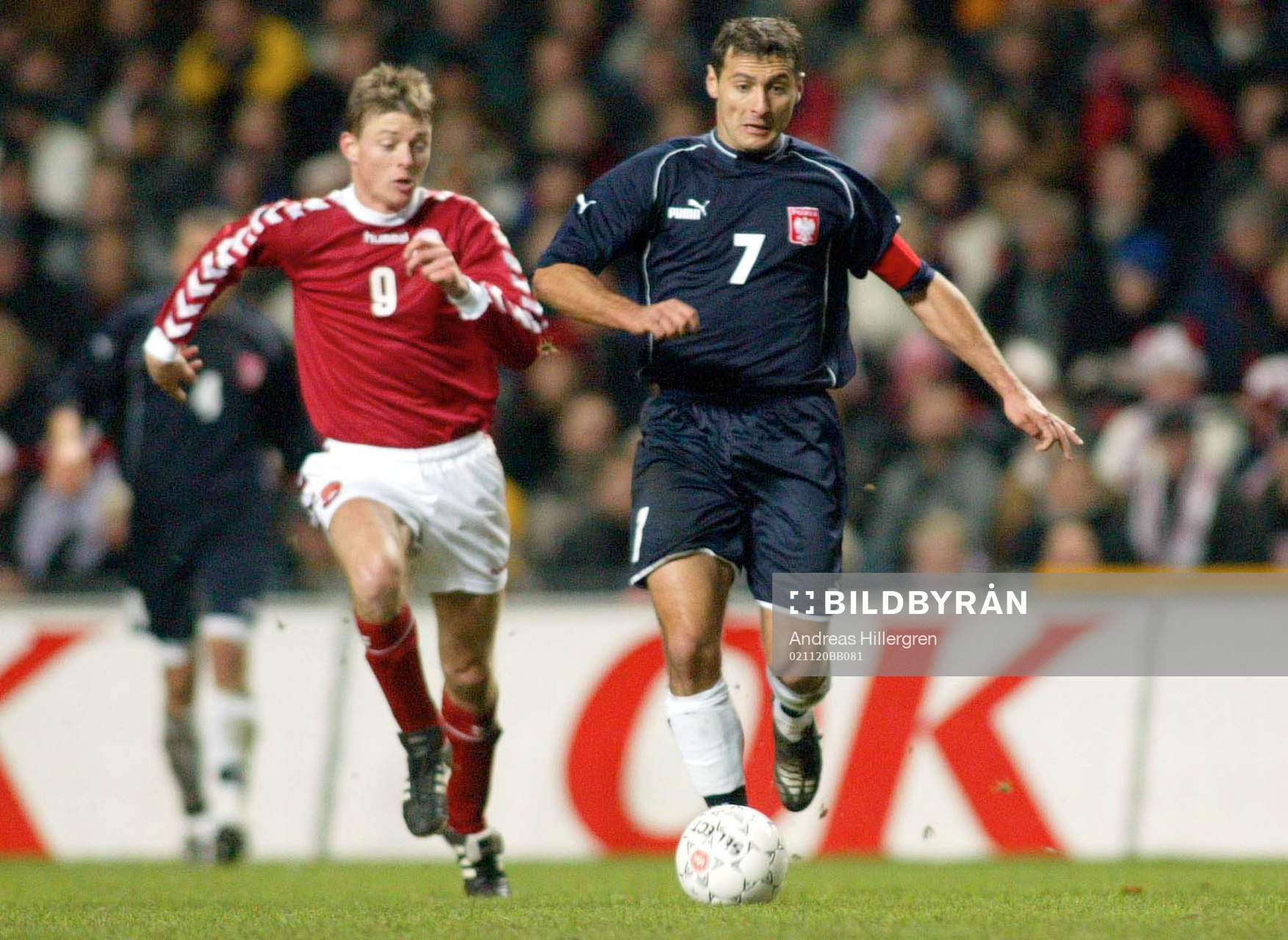 Jon Dahl Tomasson., Danmark och Piotr Swierczewski, Polen,