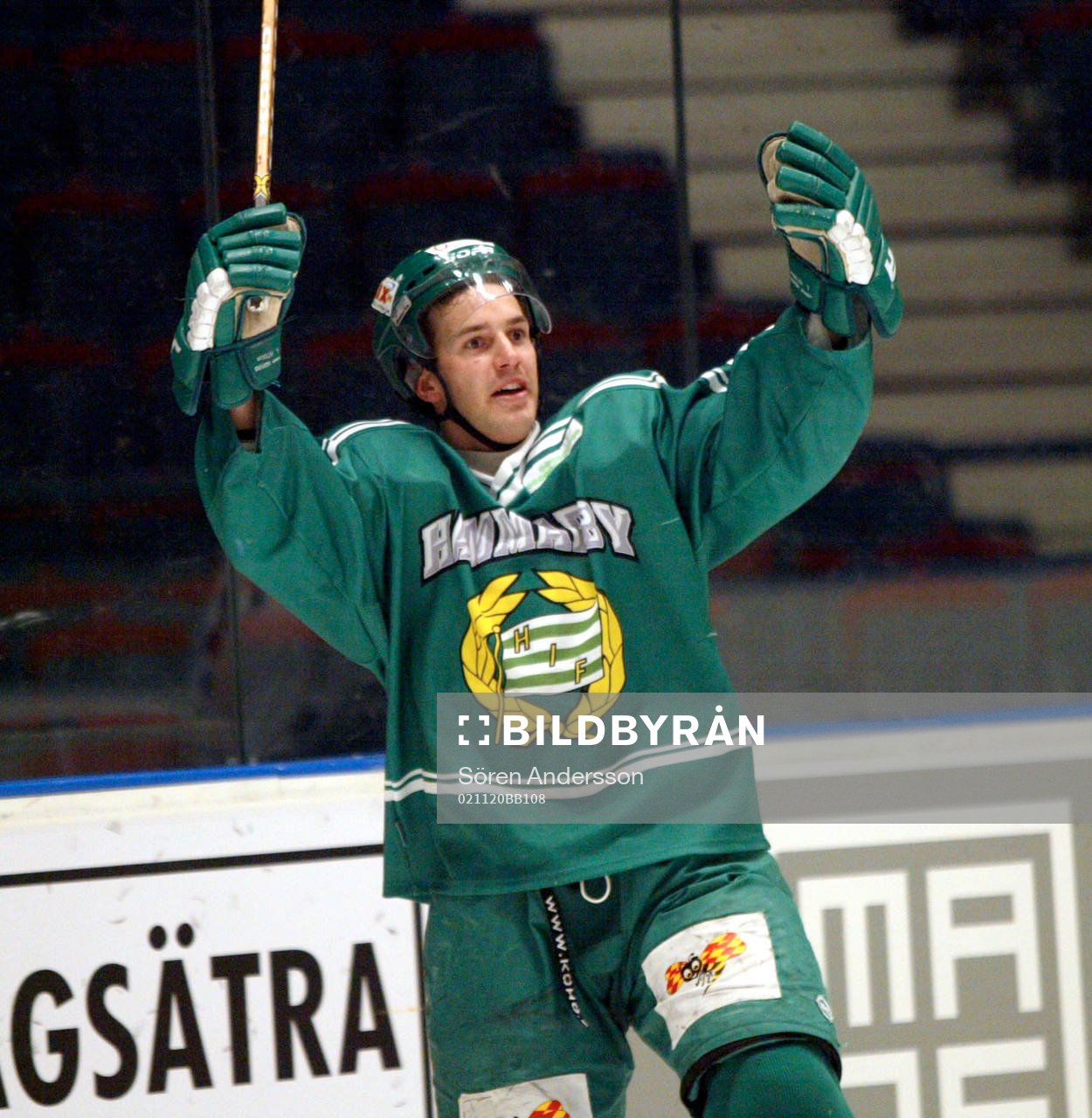 Andreas Paulsson, Hammarby, jubel