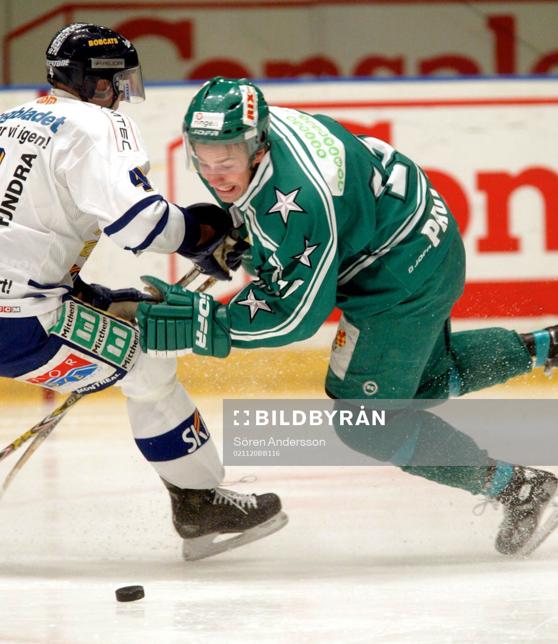 Andreas Paulsson, Hammarby och Ivan Puncochar, Sundsvall