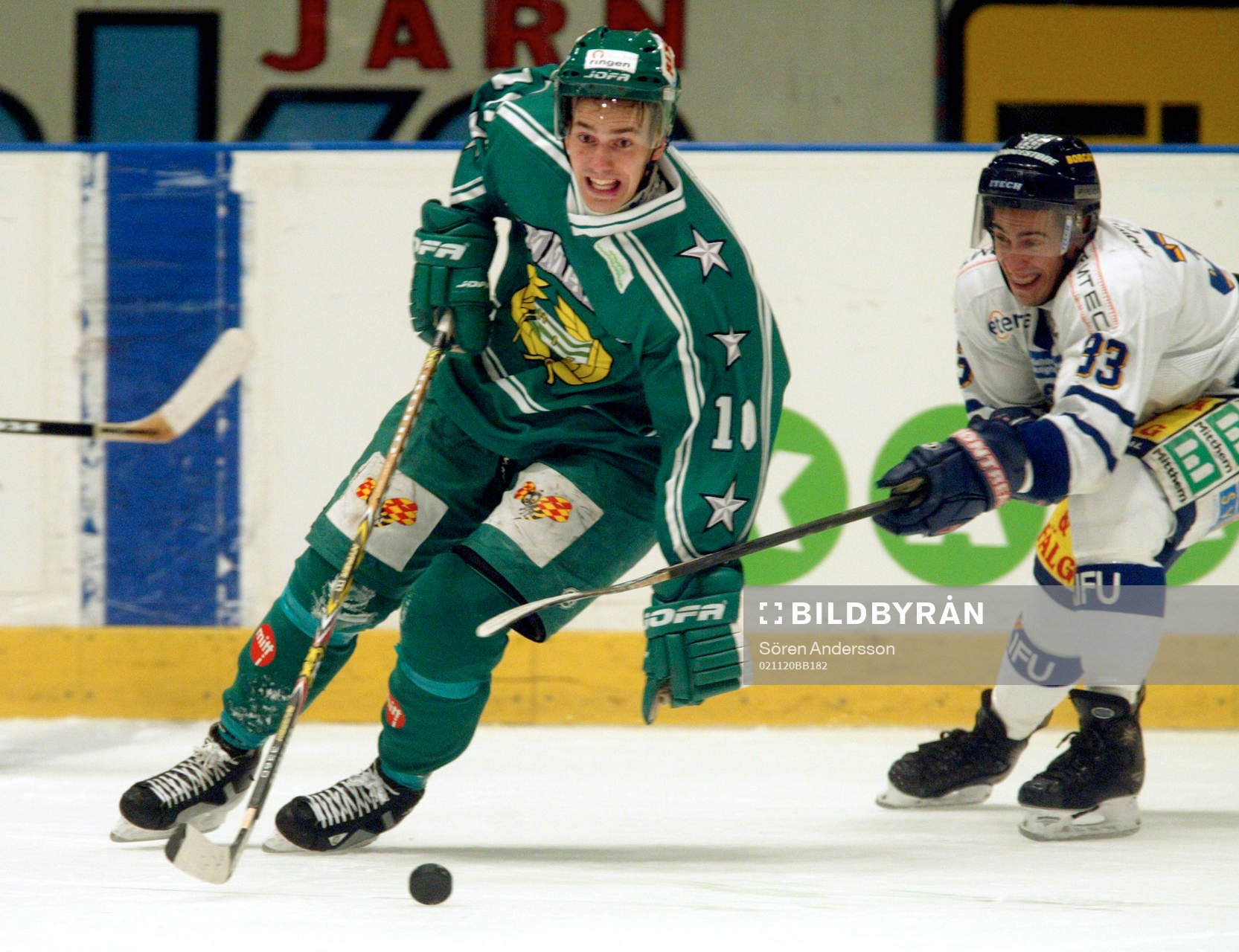 Andreas Paulsson, Hammarby och Henrik Pettersson, Sundsvall