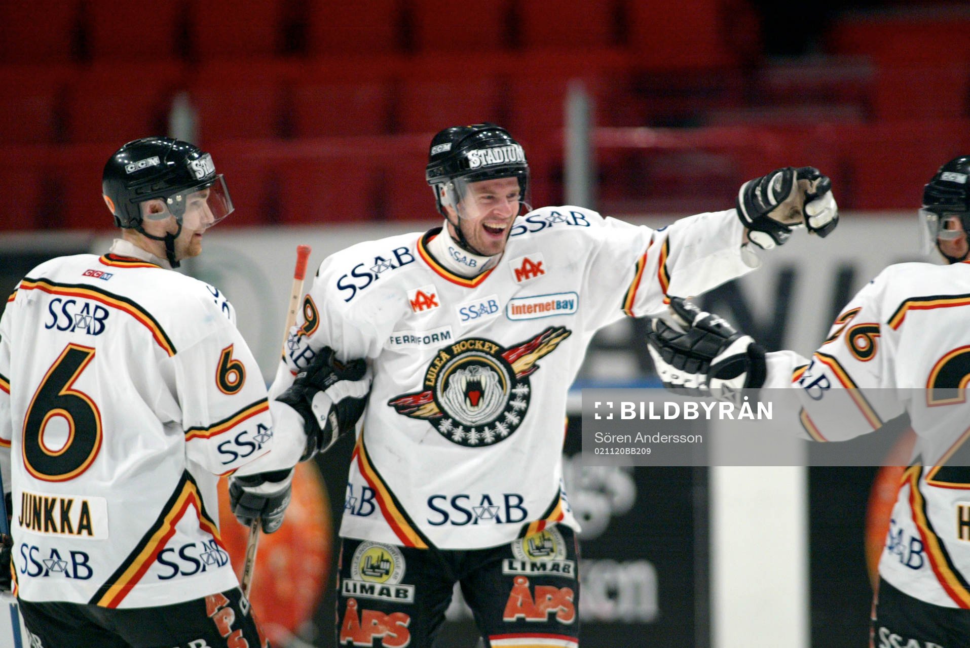 Petter Nilsson, Luleå, jubel
