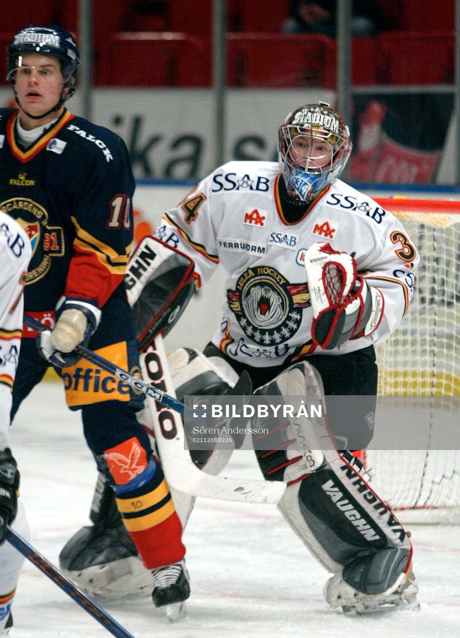 Daniel Henriksson, Luleå och Joakim Eriksson, Djurgården