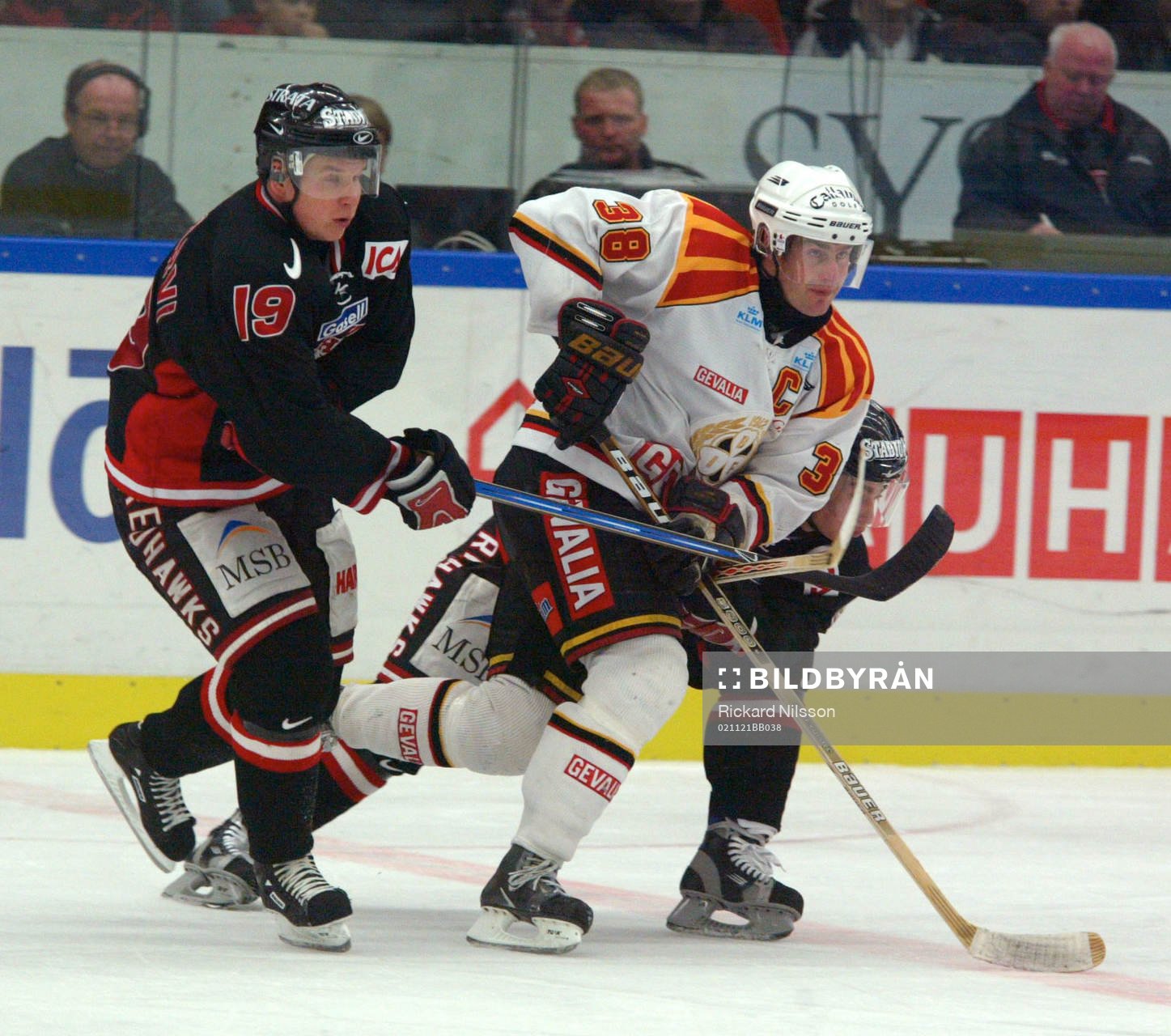 Juha Riihijärvi, Malmö och Jan Larsson, Brynäs