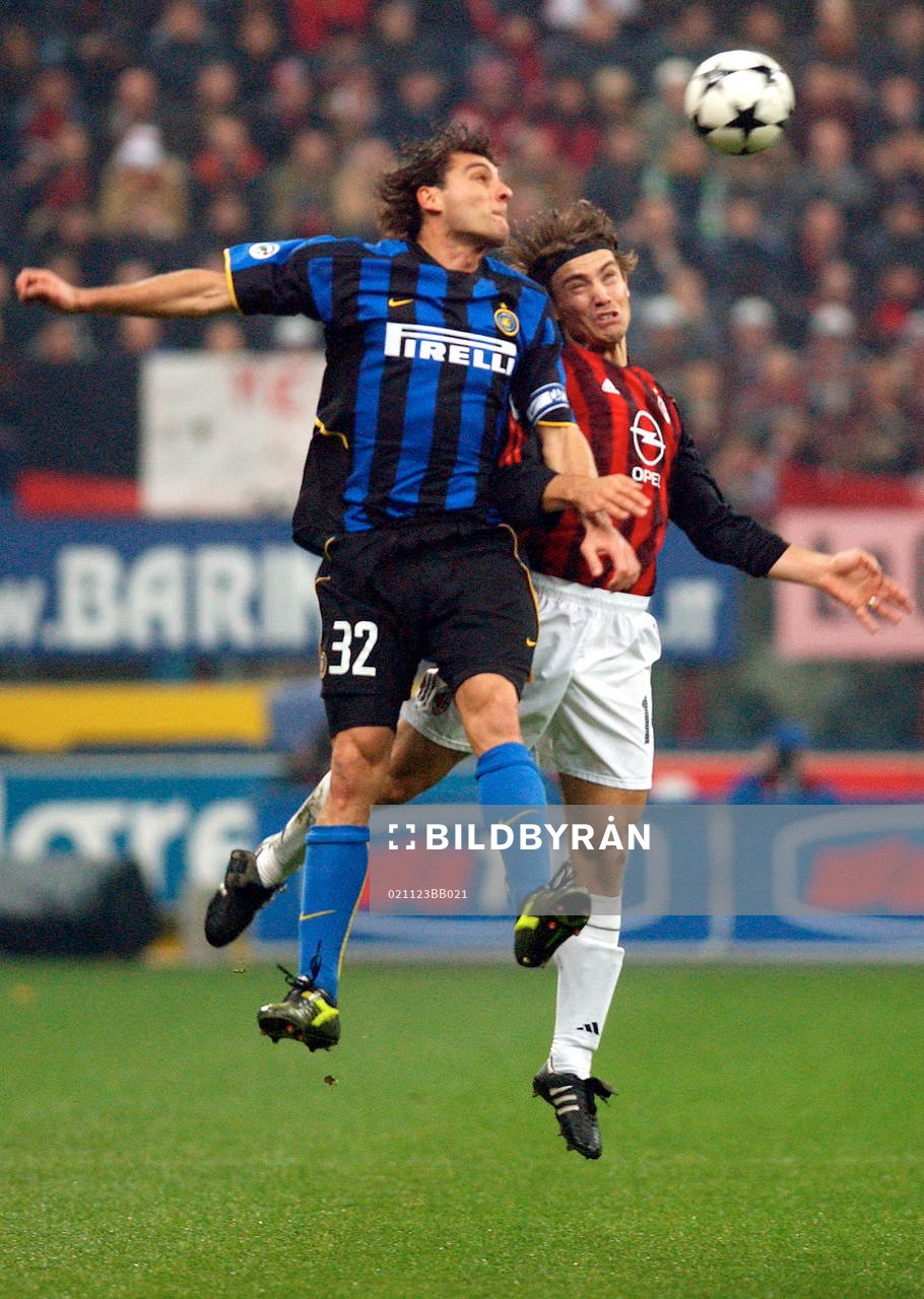 Vieri, Inter och Simic, Milan