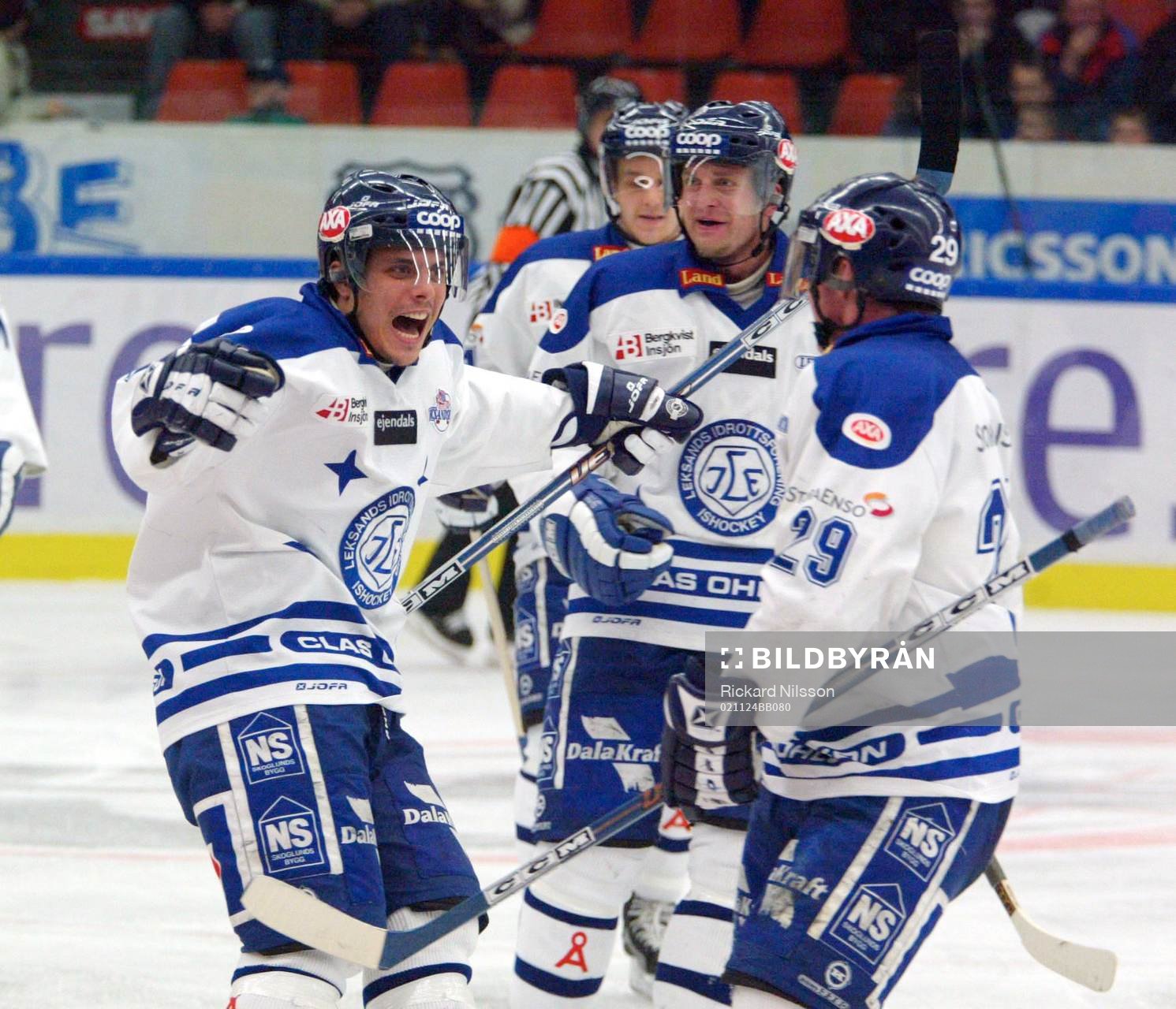Daniel Widing, Leksand, jubel
